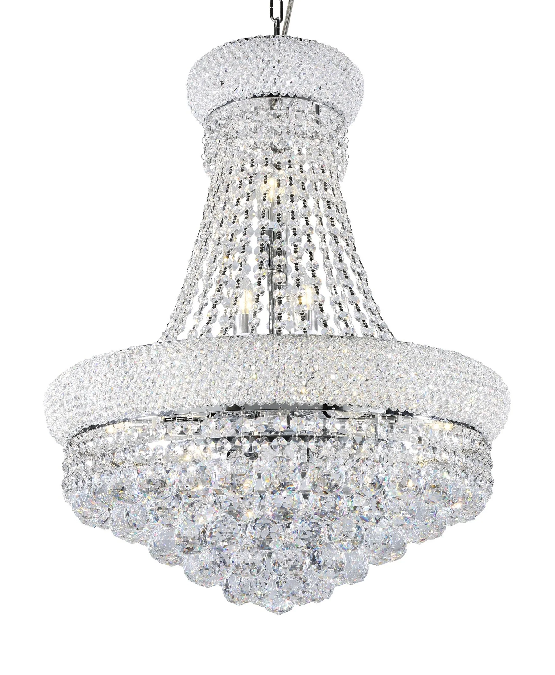 Lantern Empire Transparent Glass Led Ceiling Light With Clear Shades By Homeroots - Image 2