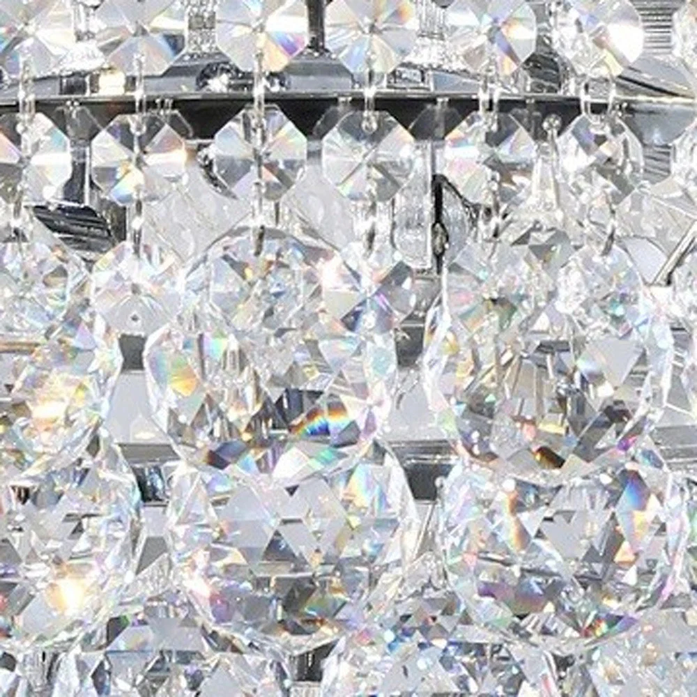 Lantern Empire Transparent Glass Led Ceiling Light With Clear Shades By Homeroots - Image 3