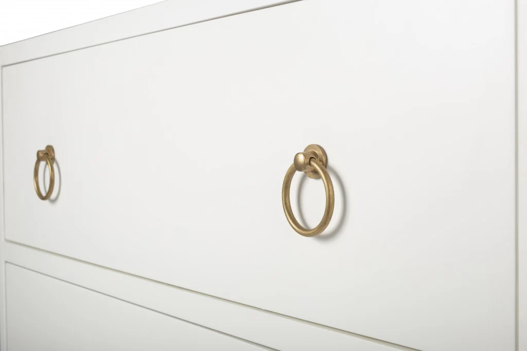 Lark Navy Blue 3 Drawer Chest By Homeroots - Image 9