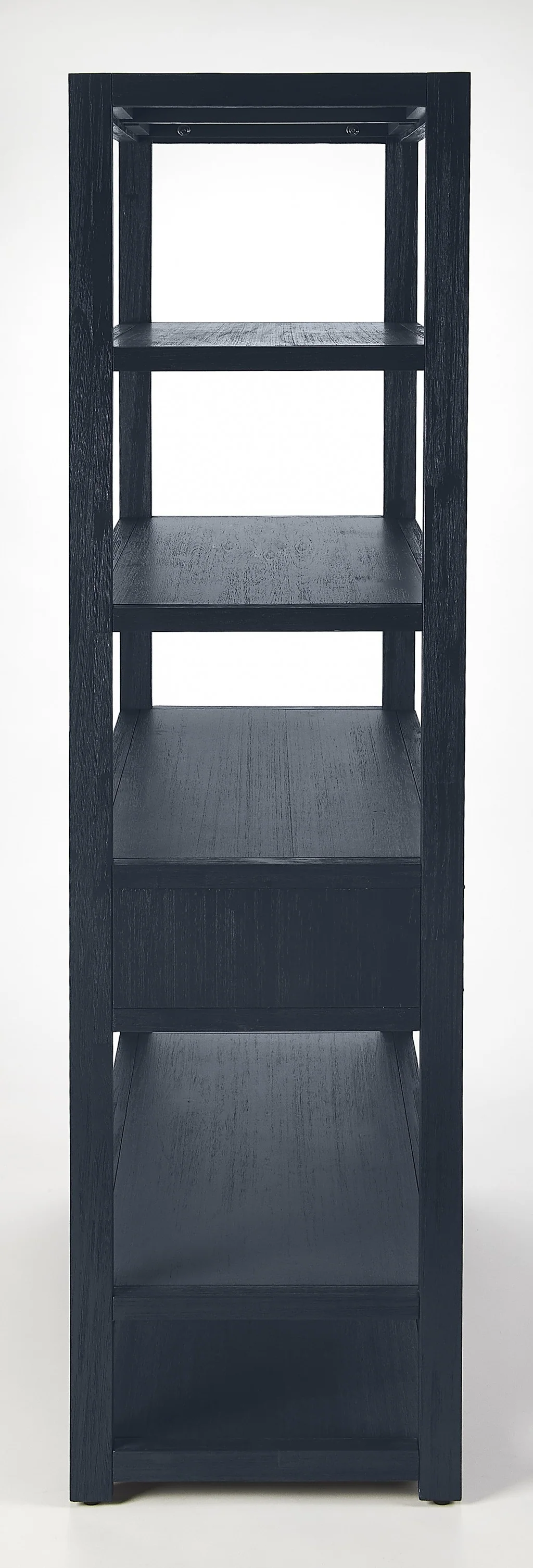 Lark Navy Blue Bookshelf By Homeroots - Image 6