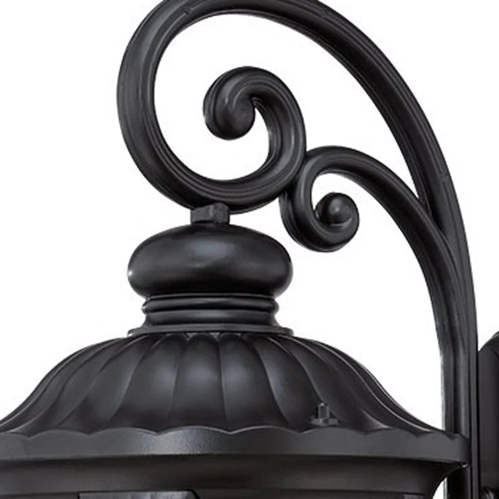 Laurens 3-Light Matte Black Wall Light By Homeroots - 398357 - Image 4