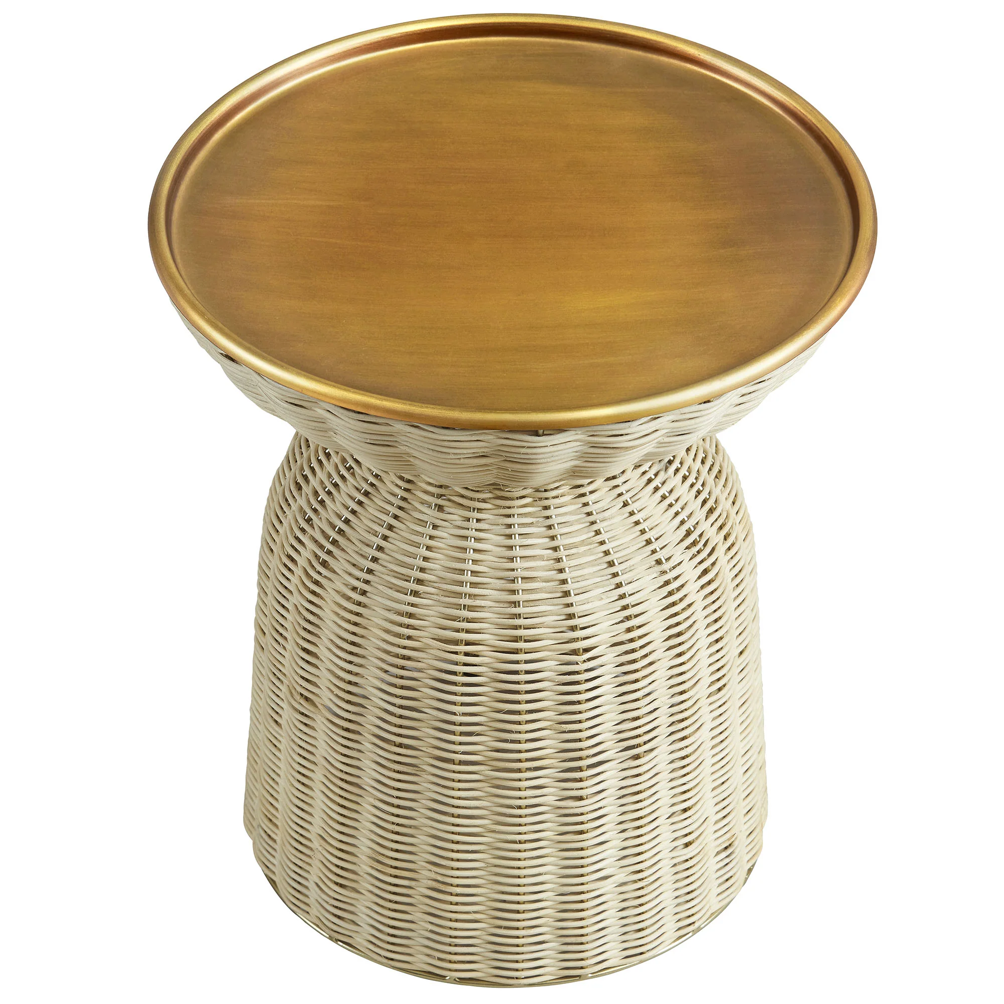 Lazaro Round Rattan Side Table by Modway - Image 3