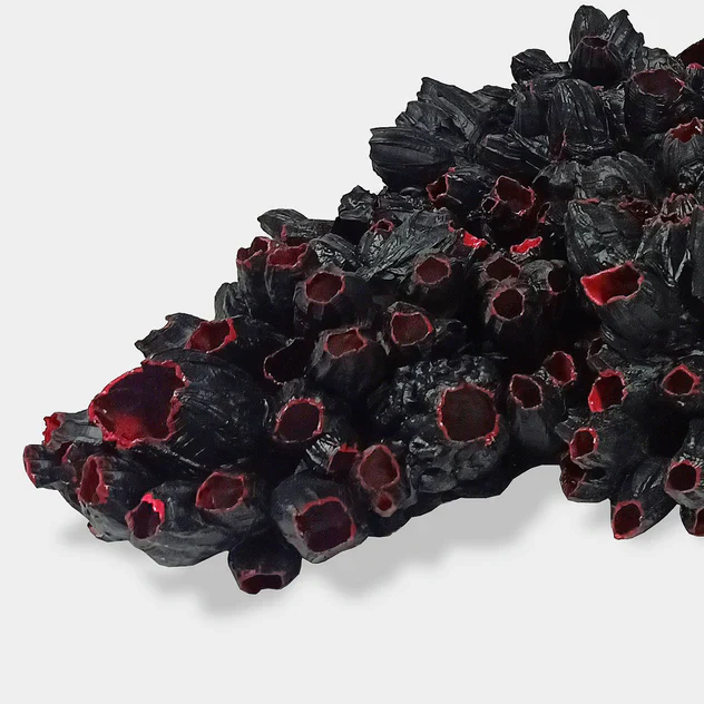 LC Barnacle Sculpture, Black/ By Gold Leaf Design Group - Image 2