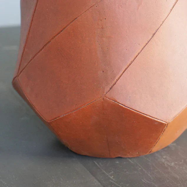LC Nido Short  Small Terracotta, 11.75"H By Gold Leaf Design Group - Image 3