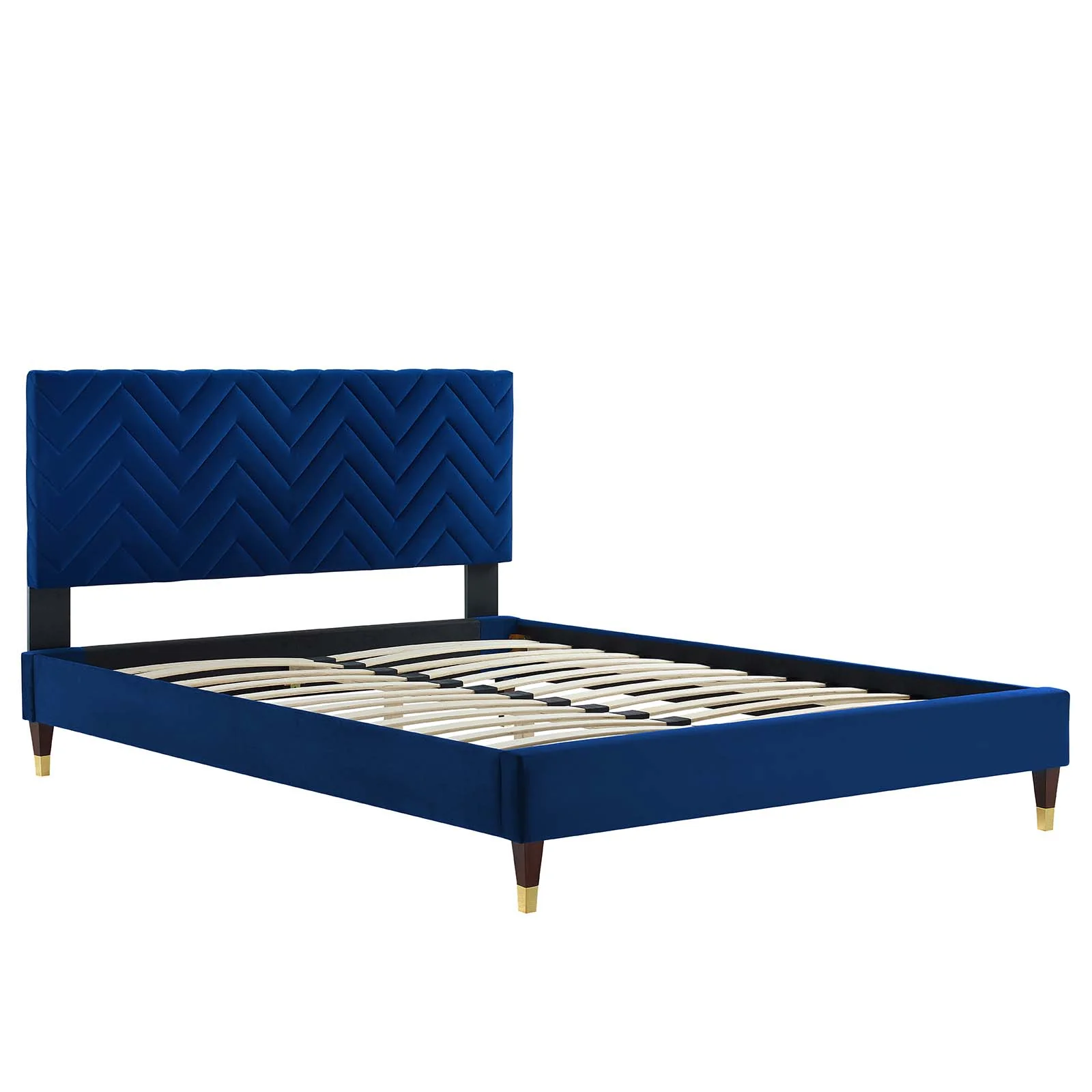 Leah Chevron Tufted Performance Velvet Full Platform Bed By Modway - MOD-6993 - Image 20