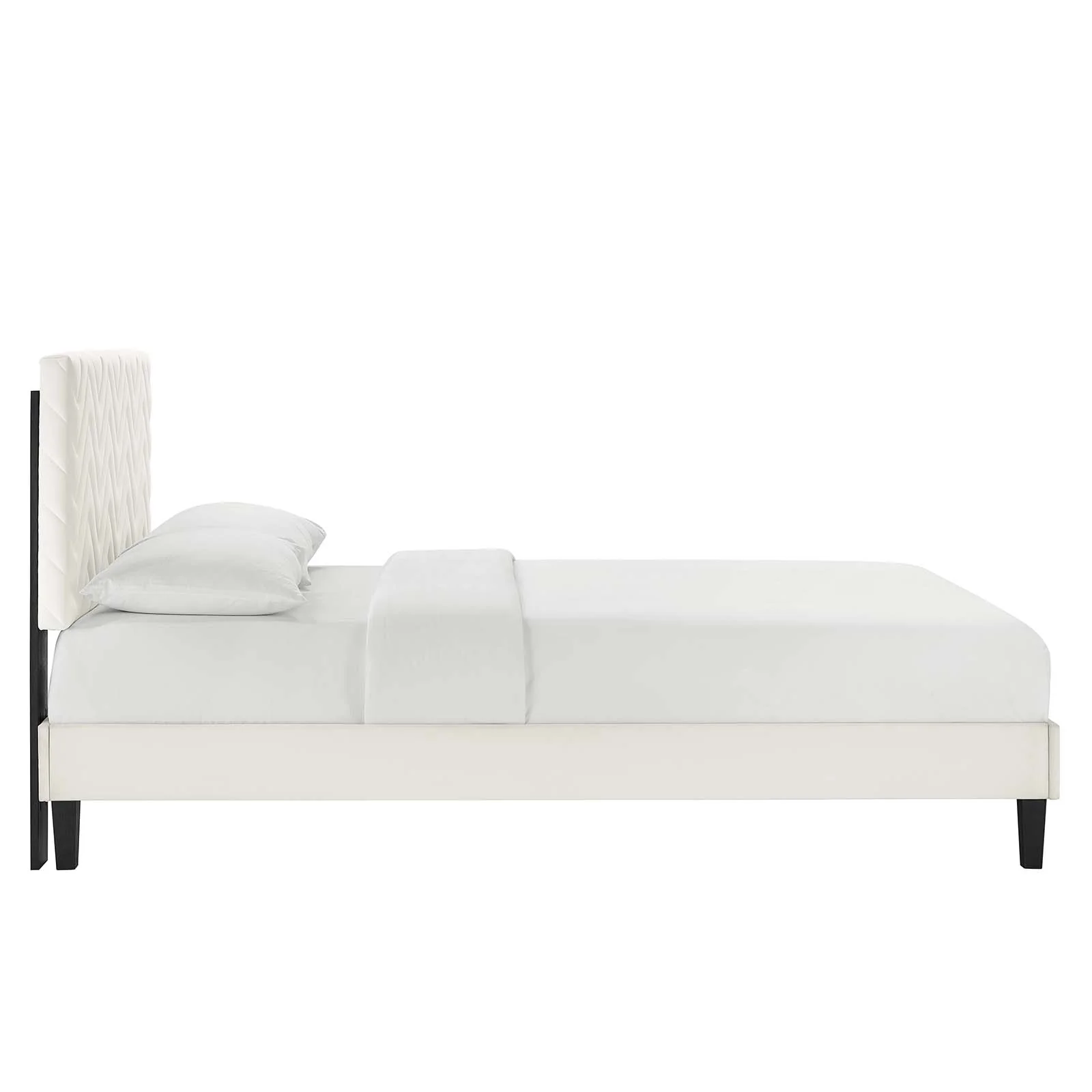 Leah Chevron Tufted Performance Velvet Full Platform Bed By Modway - MOD-6997 - Image 26