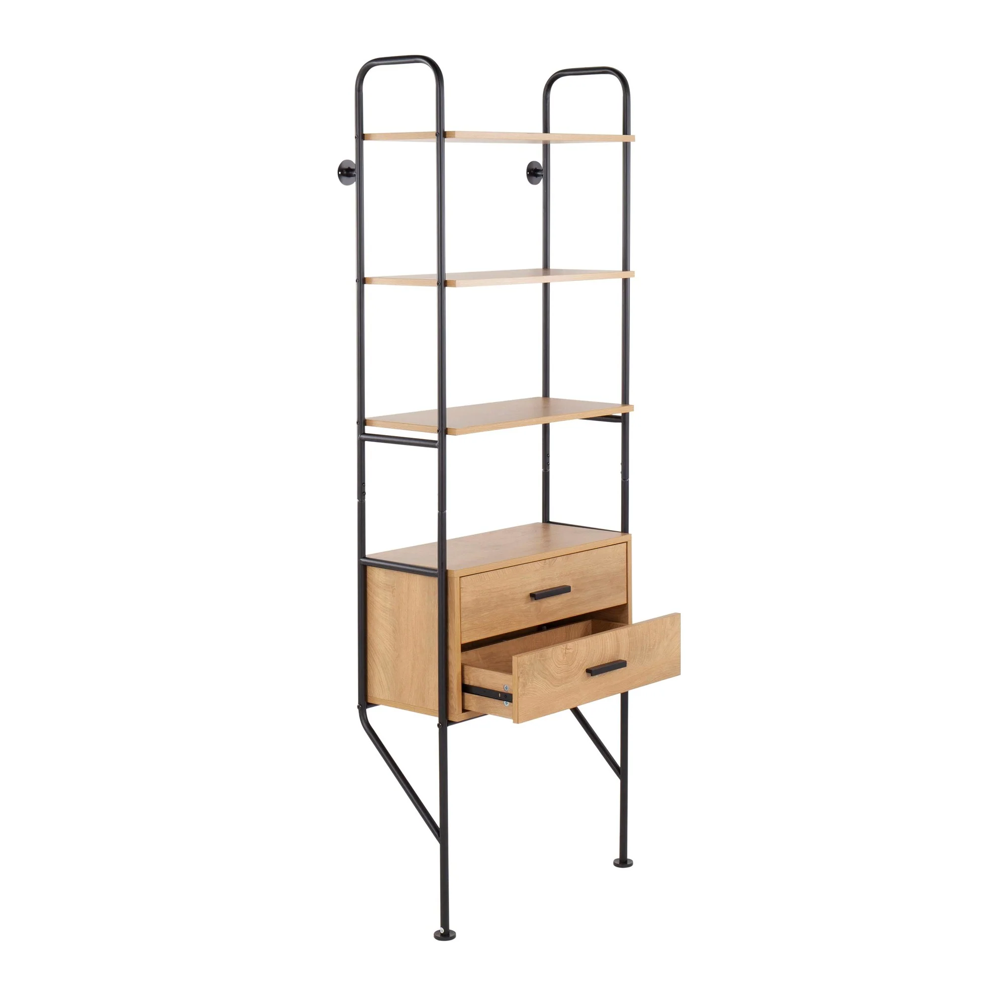Lean Bookcase By LumiSource - OBC-LEAN BKBN - Image 4