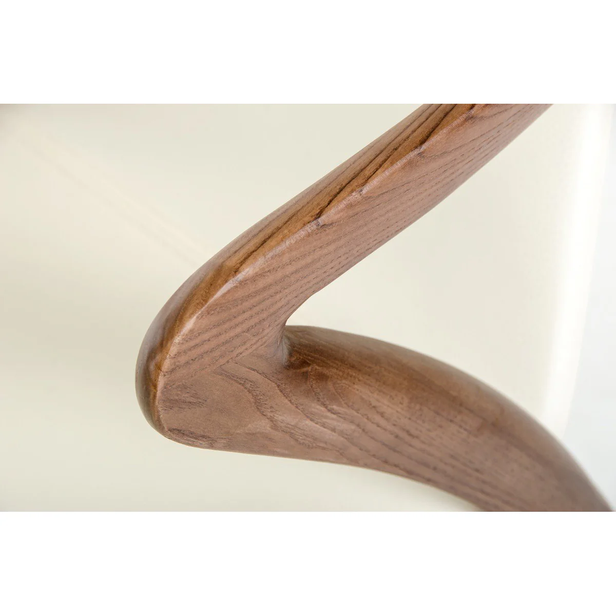 Leatherette Dining Chair with Long Tilted Back, Set of 2, Brown and Gray By Benzara - Image 3