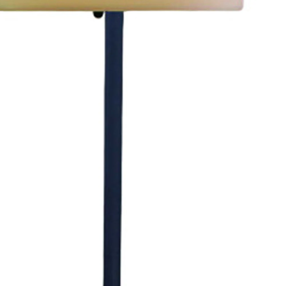 leather Floor Lamp By Homeroots - Image 2