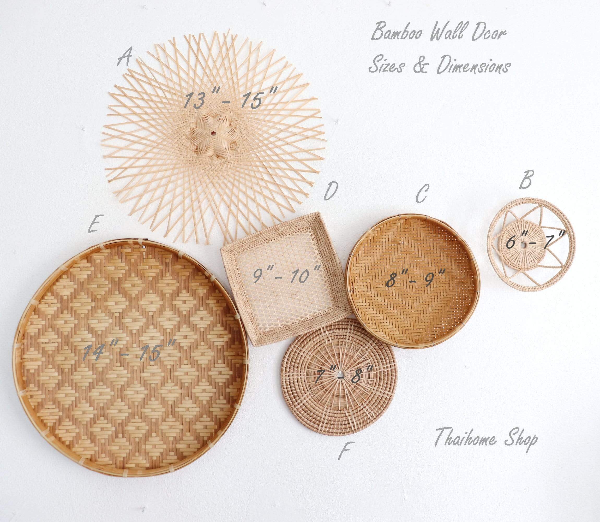 Leerawadee - Wall Decor Set Of 6 By Thaihome - Image 2