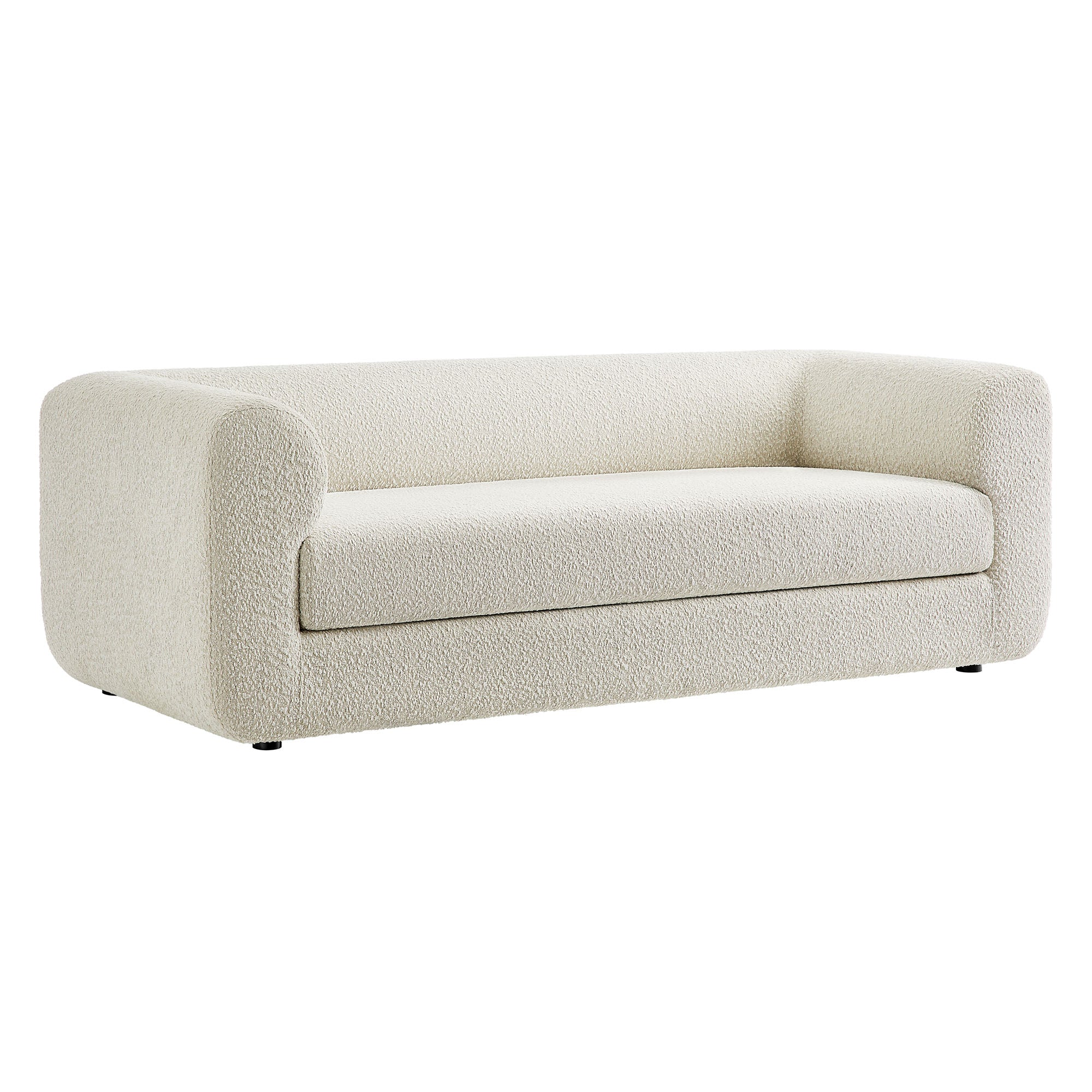 Leif 89" Boucle Upholstered Sofa by Modway - Image 2