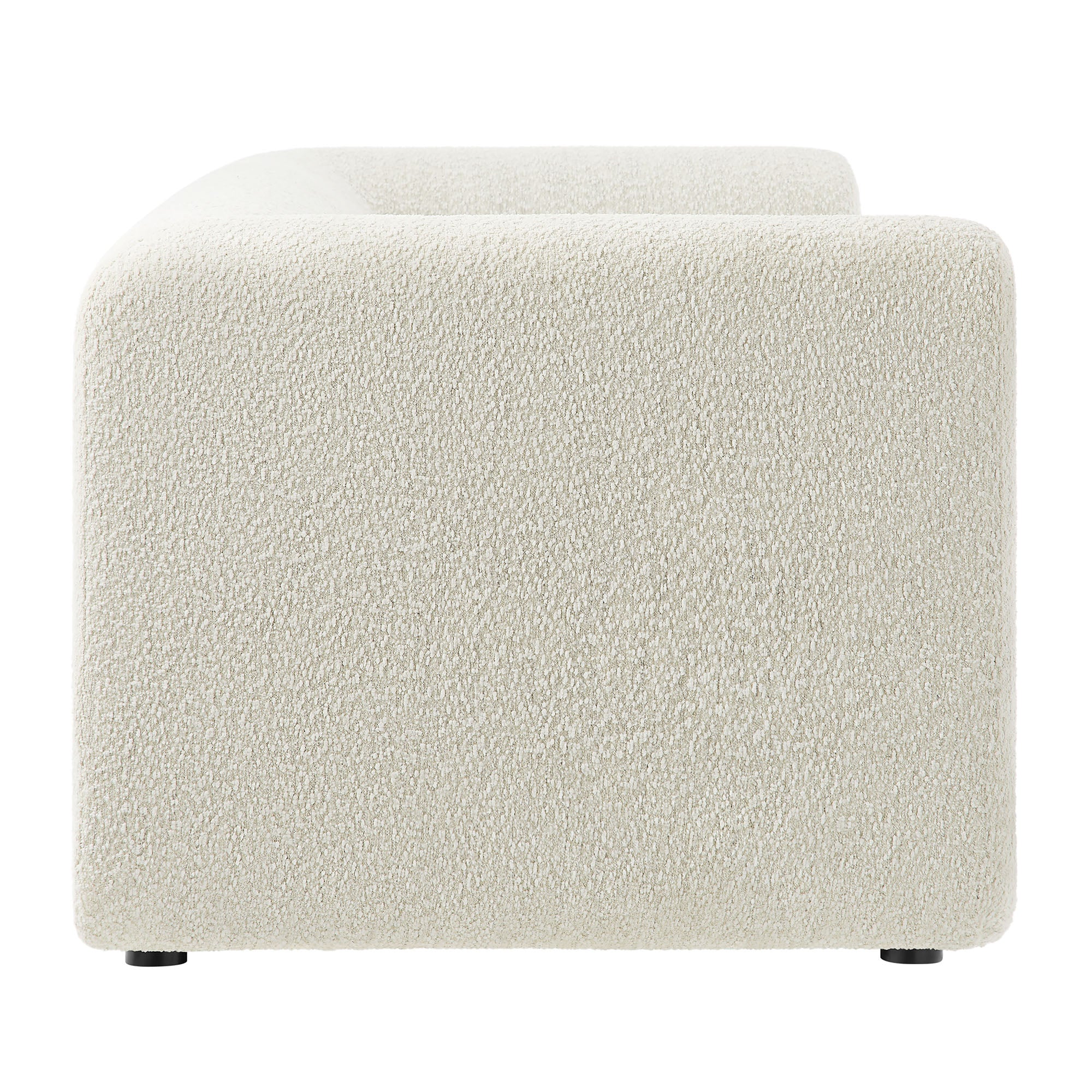 Leif 89" Boucle Upholstered Sofa by Modway - Image 3