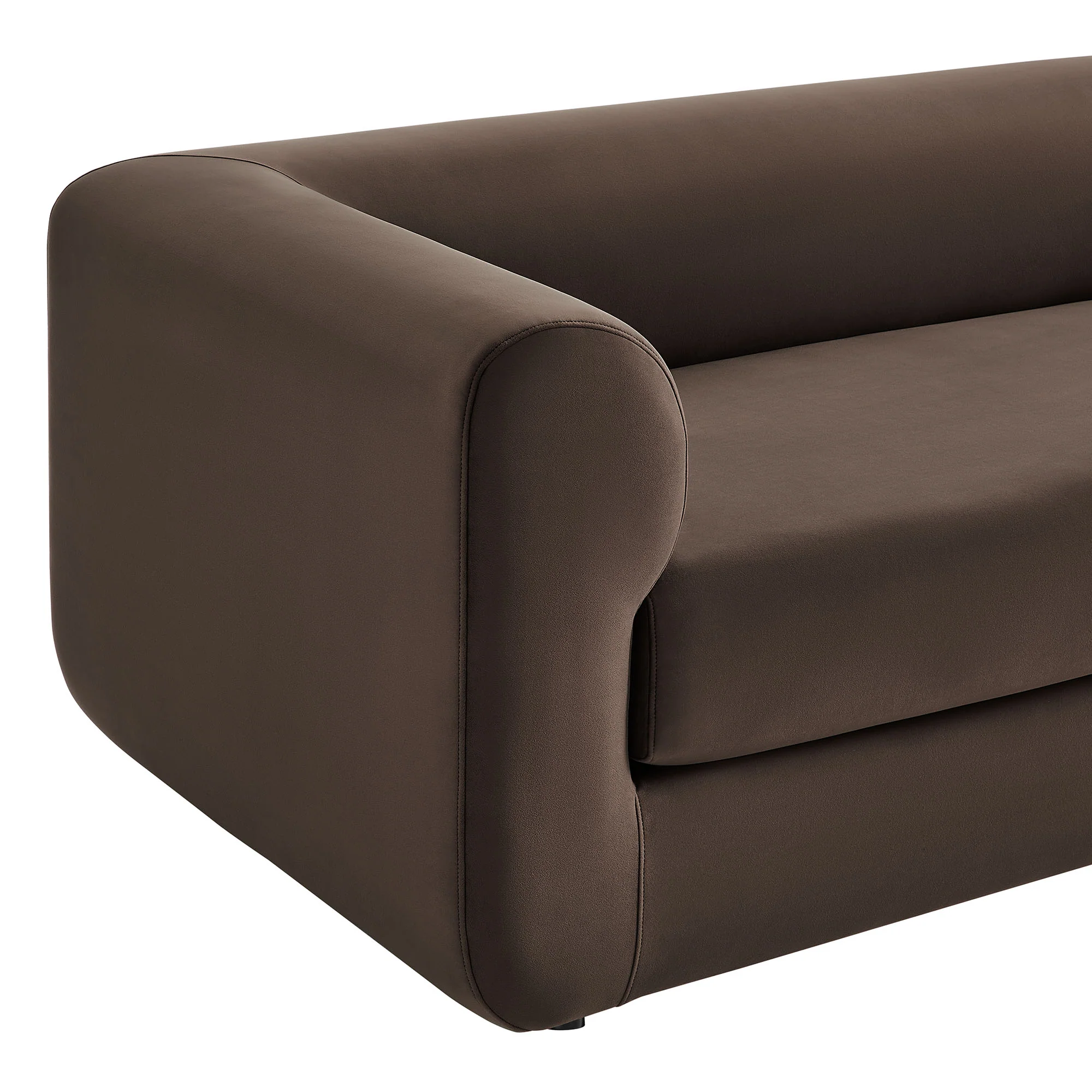 Leif 89" Performance Velvet Upholstered Sofa by Modway - Image 14