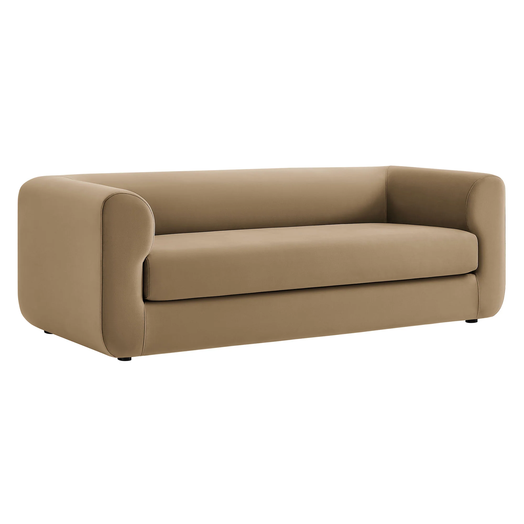 Leif 89" Performance Velvet Upholstered Sofa by Modway - Image 19