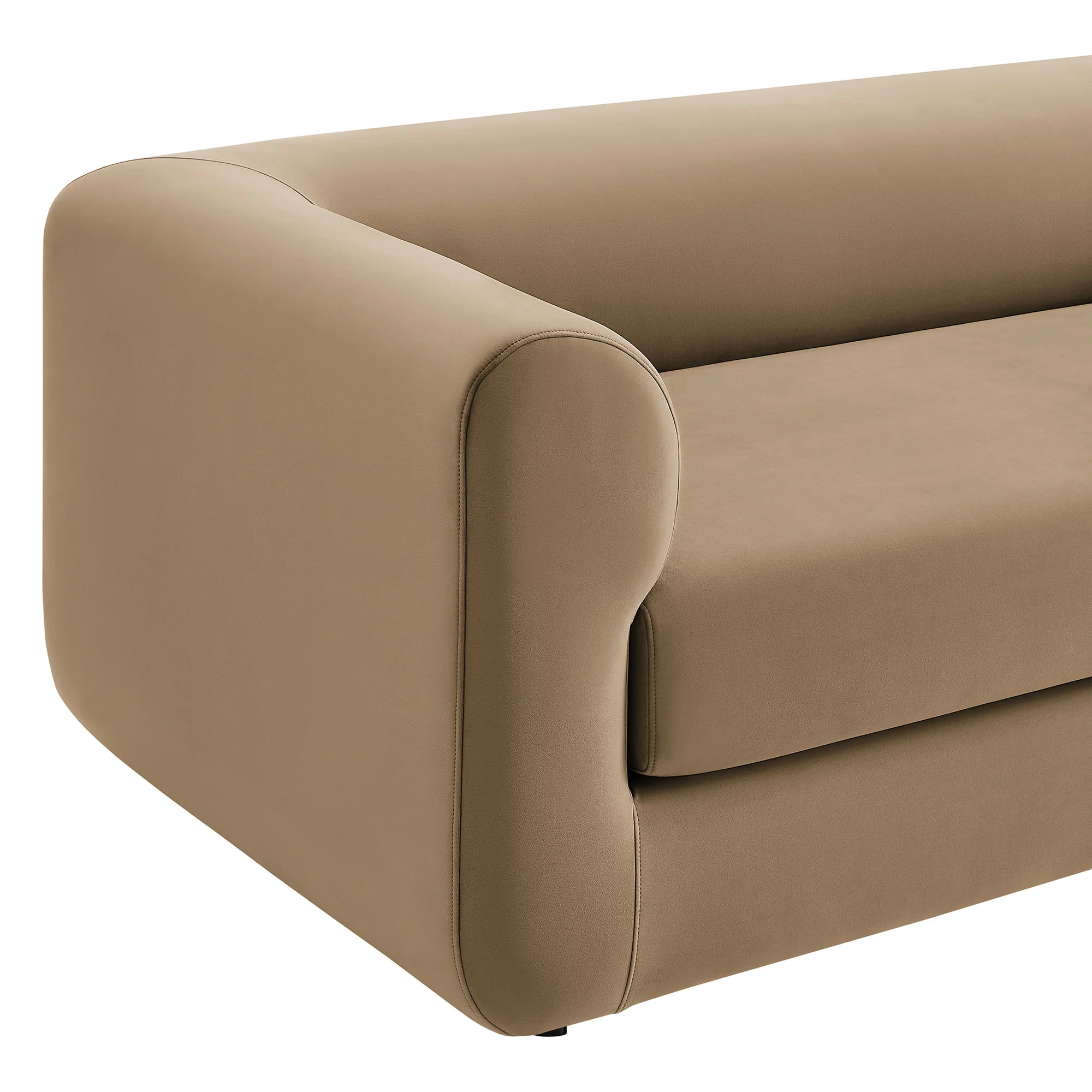 Leif 89" Performance Velvet Upholstered Sofa by Modway - Image 23