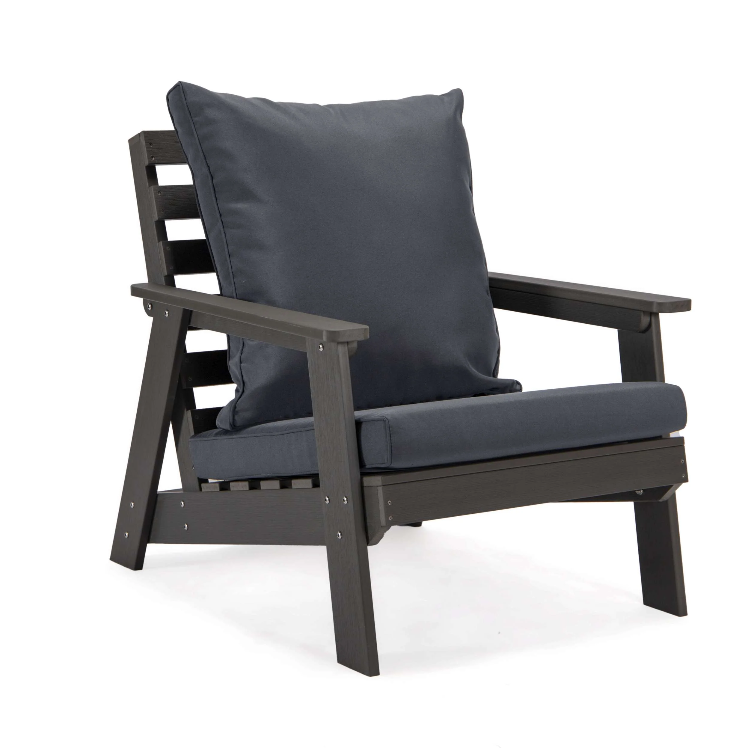 LeisureMod Alpine Poly Lumber 4-Piece Weather Resistant Patio Conversation Set - Image 30