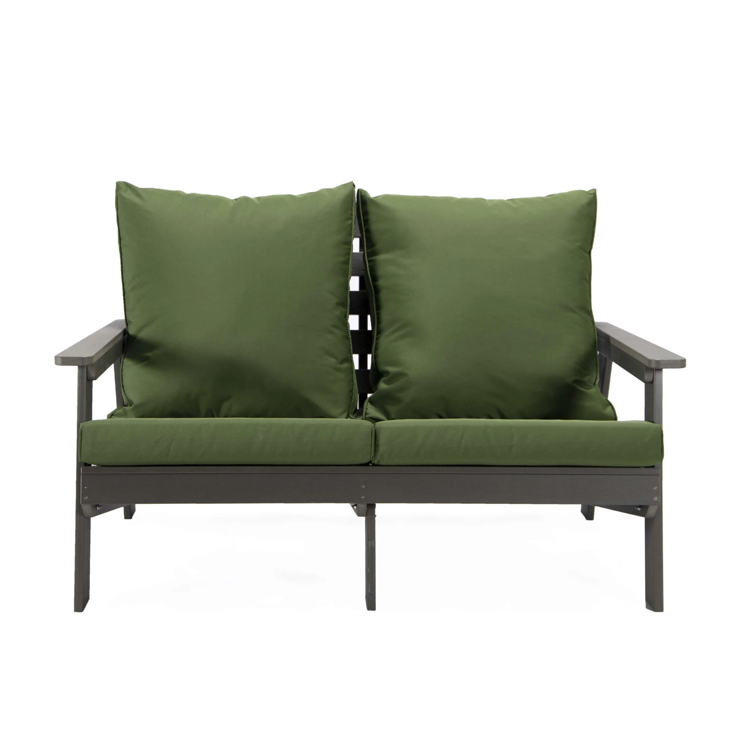 LeisureMod Alpine Poly Lumber 4-Piece Weather Resistant Patio Conversation Set - Image 51