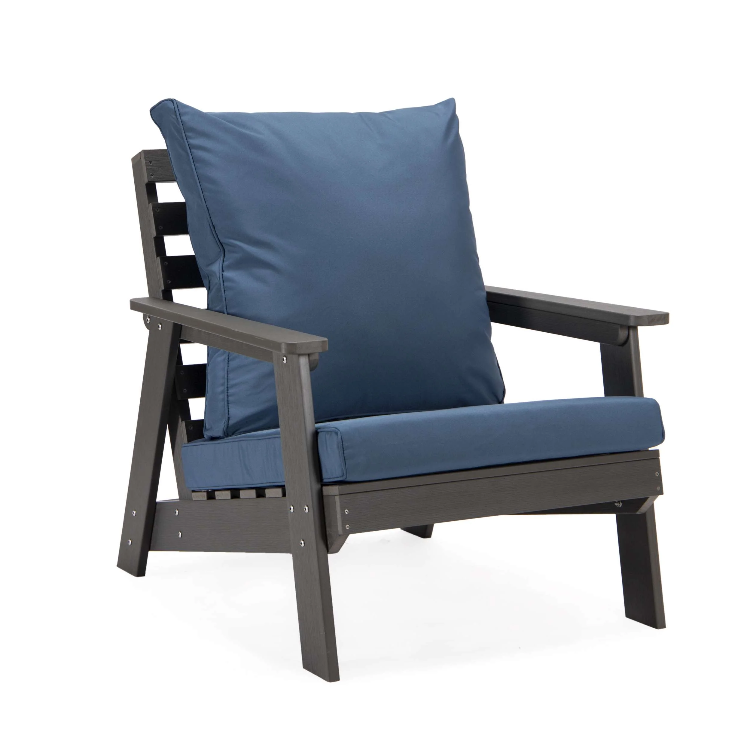 LeisureMod Alpine Poly Lumber 4-Piece Weather Resistant Patio Conversation Set - Image 66