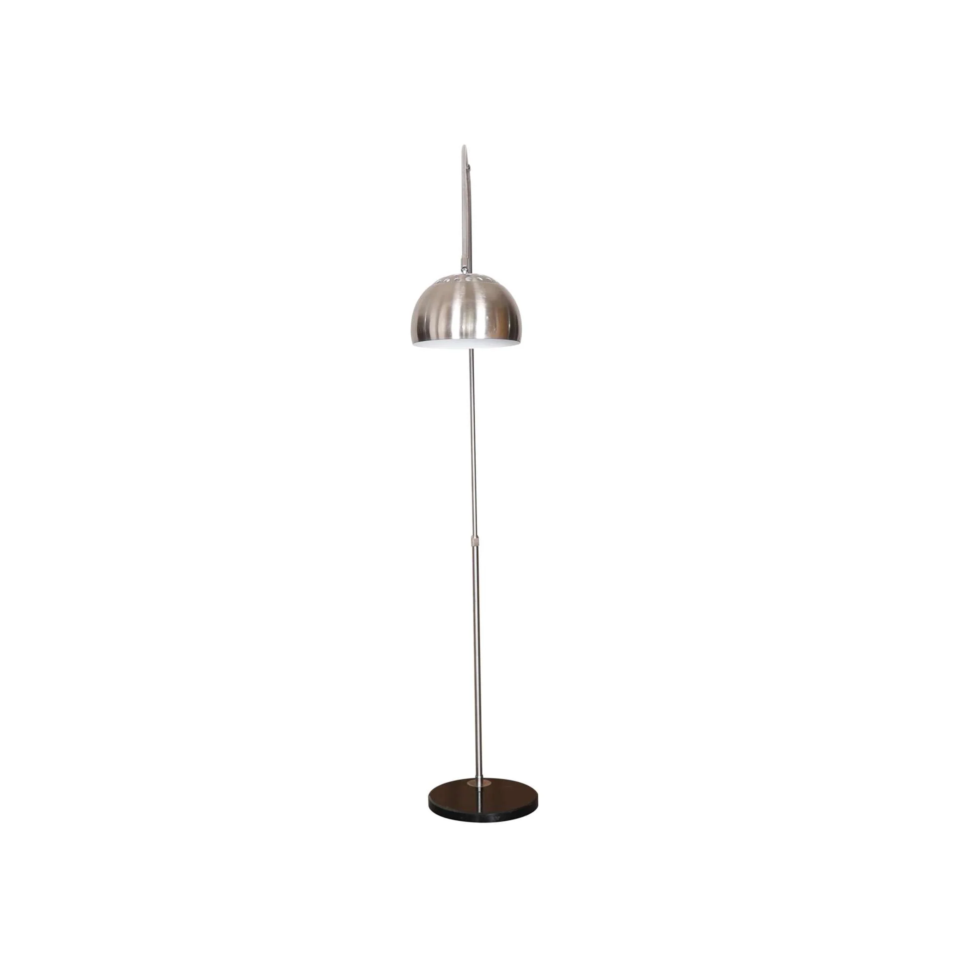 Leisuremod Arco Mid-Century Modern Arched Floor Lamp 75.6" Height with Black Round Marble - Image 27