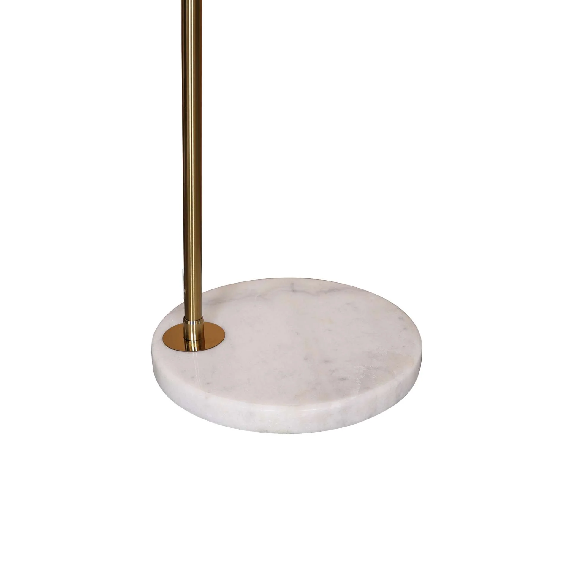 Leisuremod Arco Mid-Century Modern Arched Floor Lamp 75.6" Height with White Round Marble - Image 13
