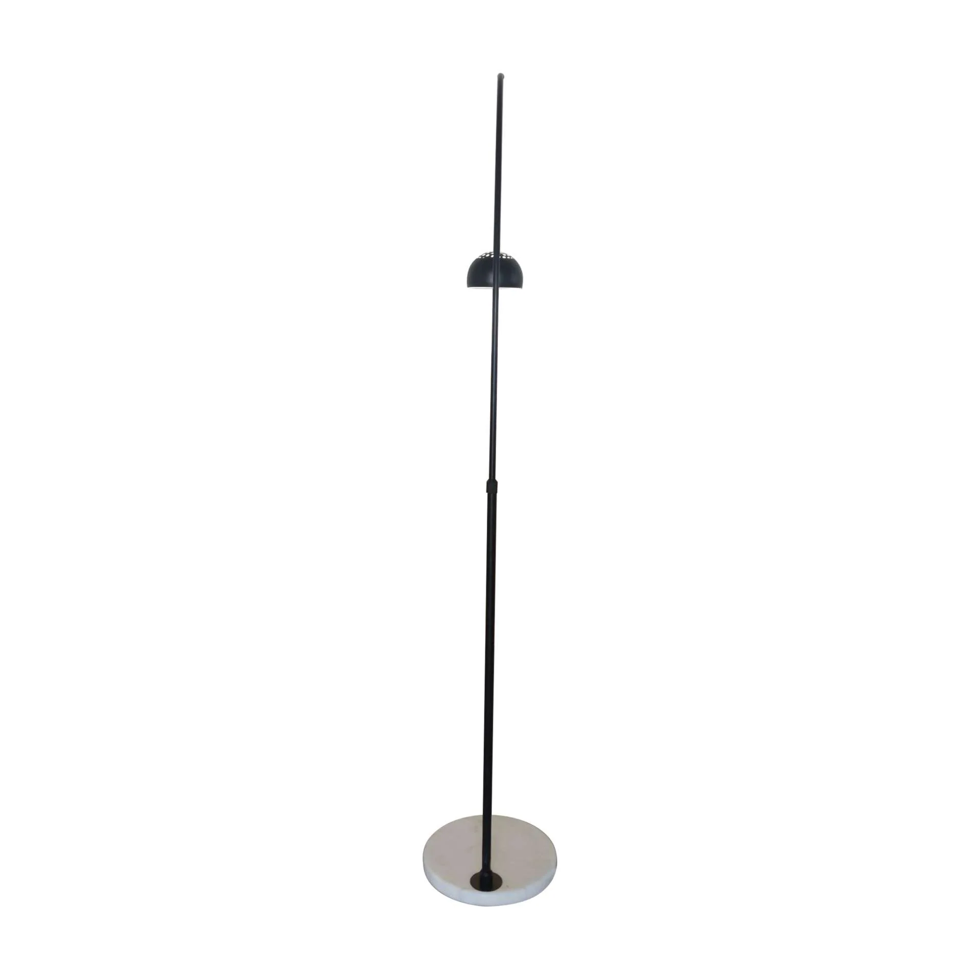 Leisuremod Arco Mid-Century Modern Arched Floor Lamp 75.6" Height with White Round Marble - Image 18