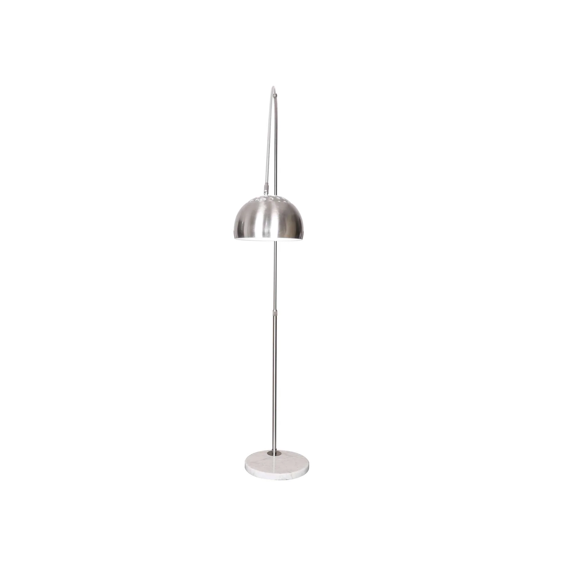 Leisuremod Arco Mid-Century Modern Arched Floor Lamp 75.6" Height with White Round Marble - Image 32