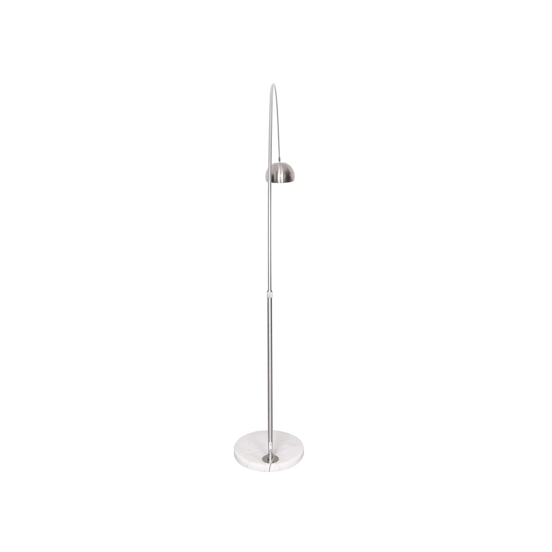 Leisuremod Arco Mid-Century Modern Arched Floor Lamp 75.6" Height with White Round Marble - Image 35