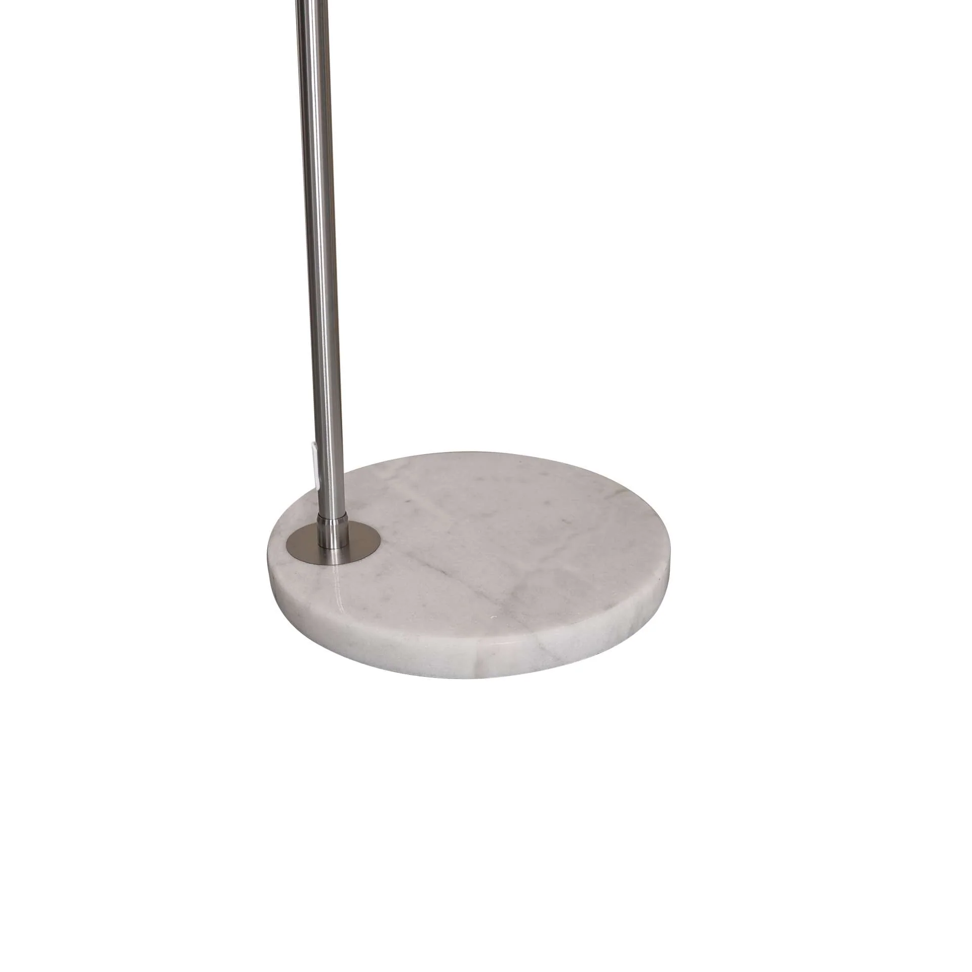 Leisuremod Arco Mid-Century Modern Arched Floor Lamp 75.6" Height with White Round Marble - Image 37
