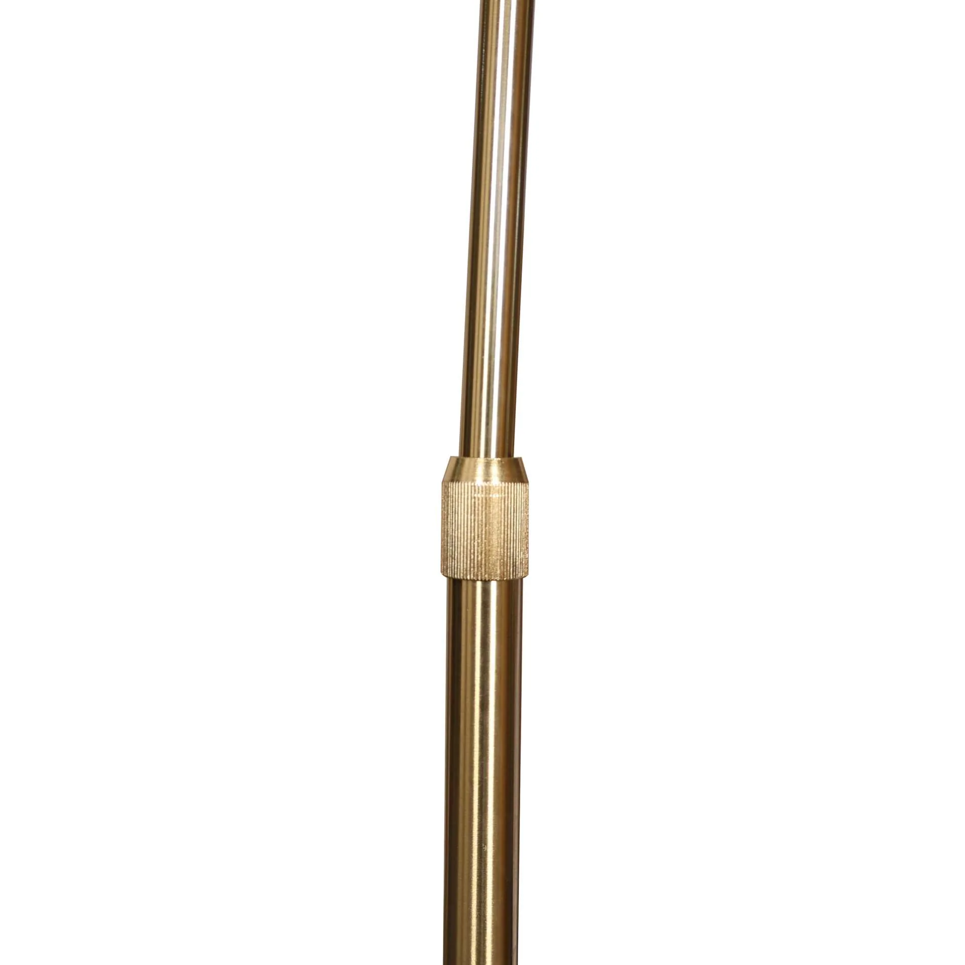 Leisuremod Arco Mid-Century Modern Arched Floor Lamp 75.6" Height with White Round Marble - Image 5