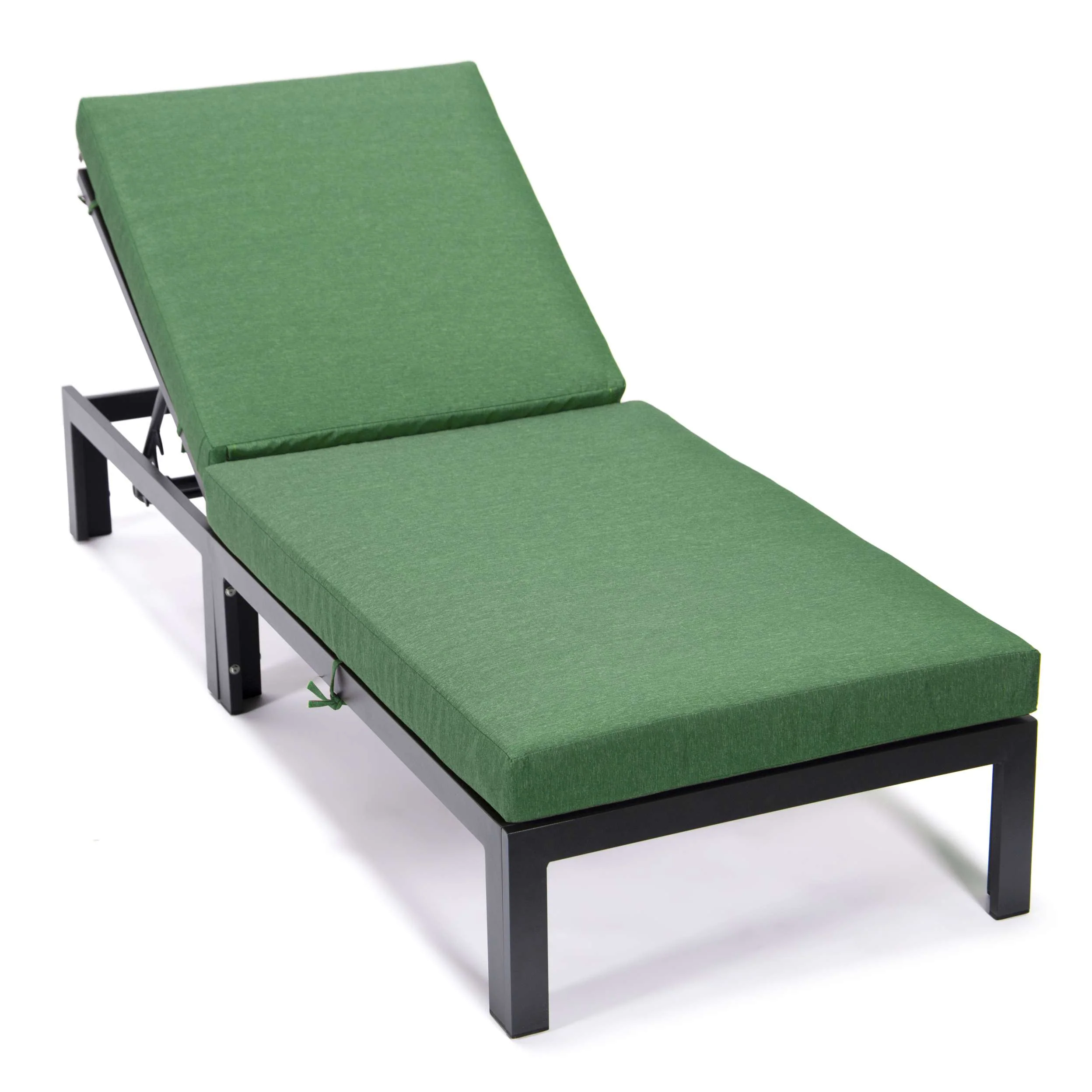 LeisureMod Chelsea Modern Outdoor Chaise Lounge Chair With Cushions - Image 30