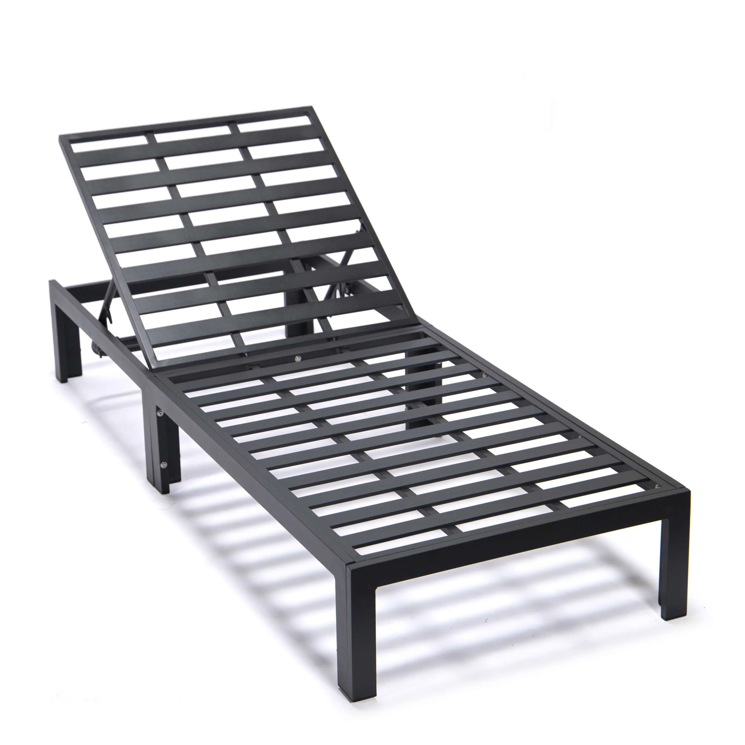 LeisureMod Chelsea Modern Outdoor Chaise Lounge Chair With Cushions - Image 34