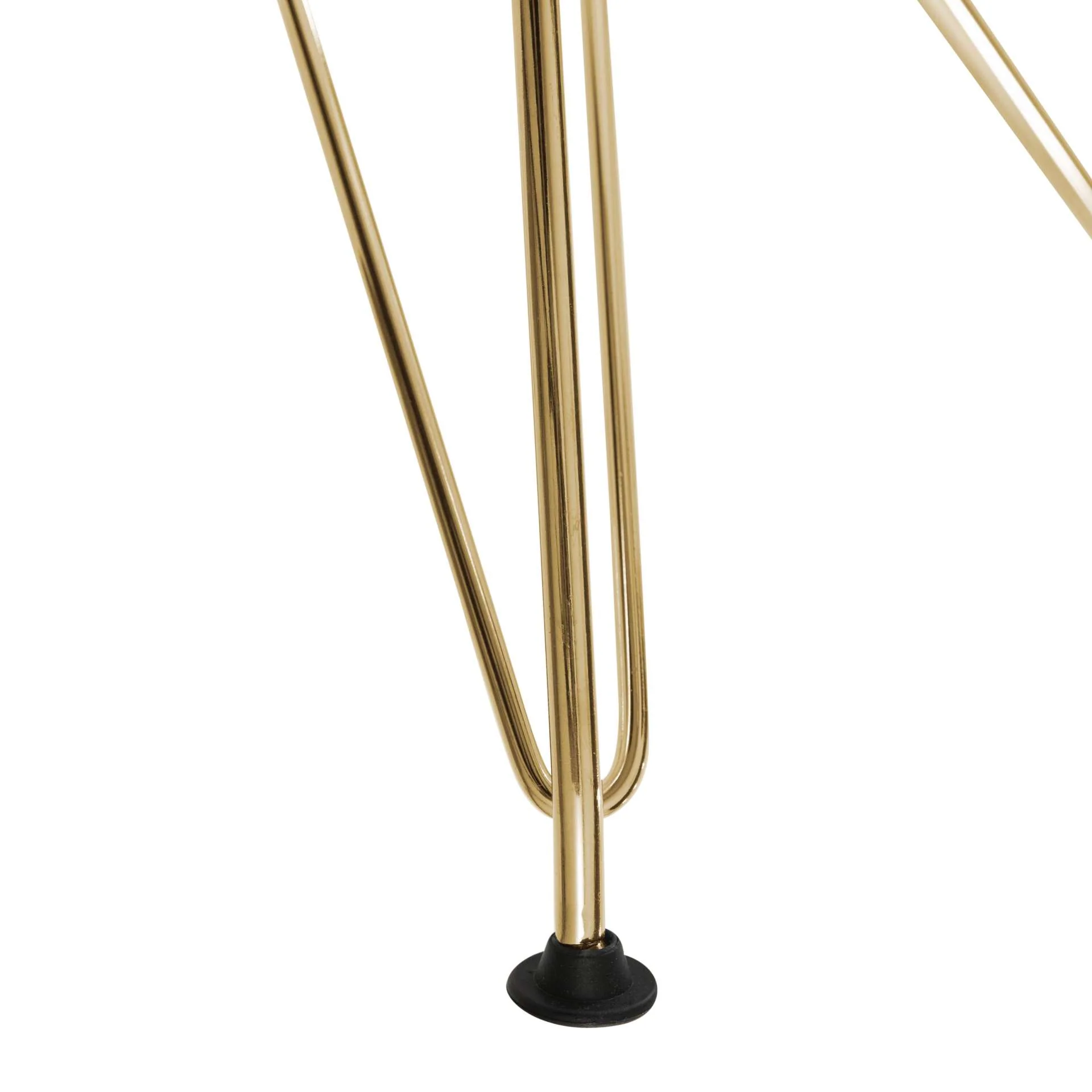 LeisureMod Cresco Molded 2-Tone Eiffel Side Chair with Gold Base - CR19WBUG - Image 2