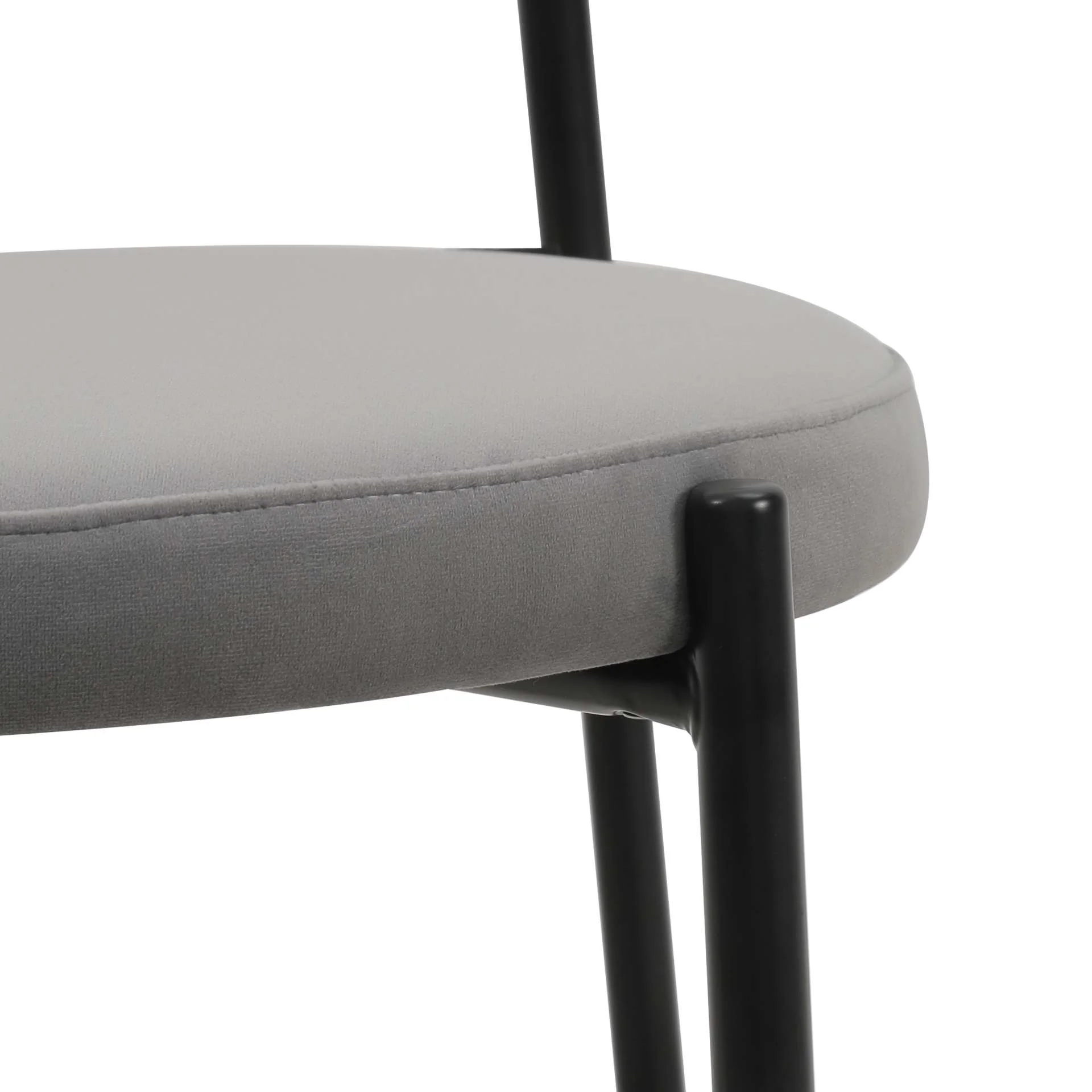 LeisureMod Euston Modern Wicker Bar Stool With Black Steel Frame - Image 15