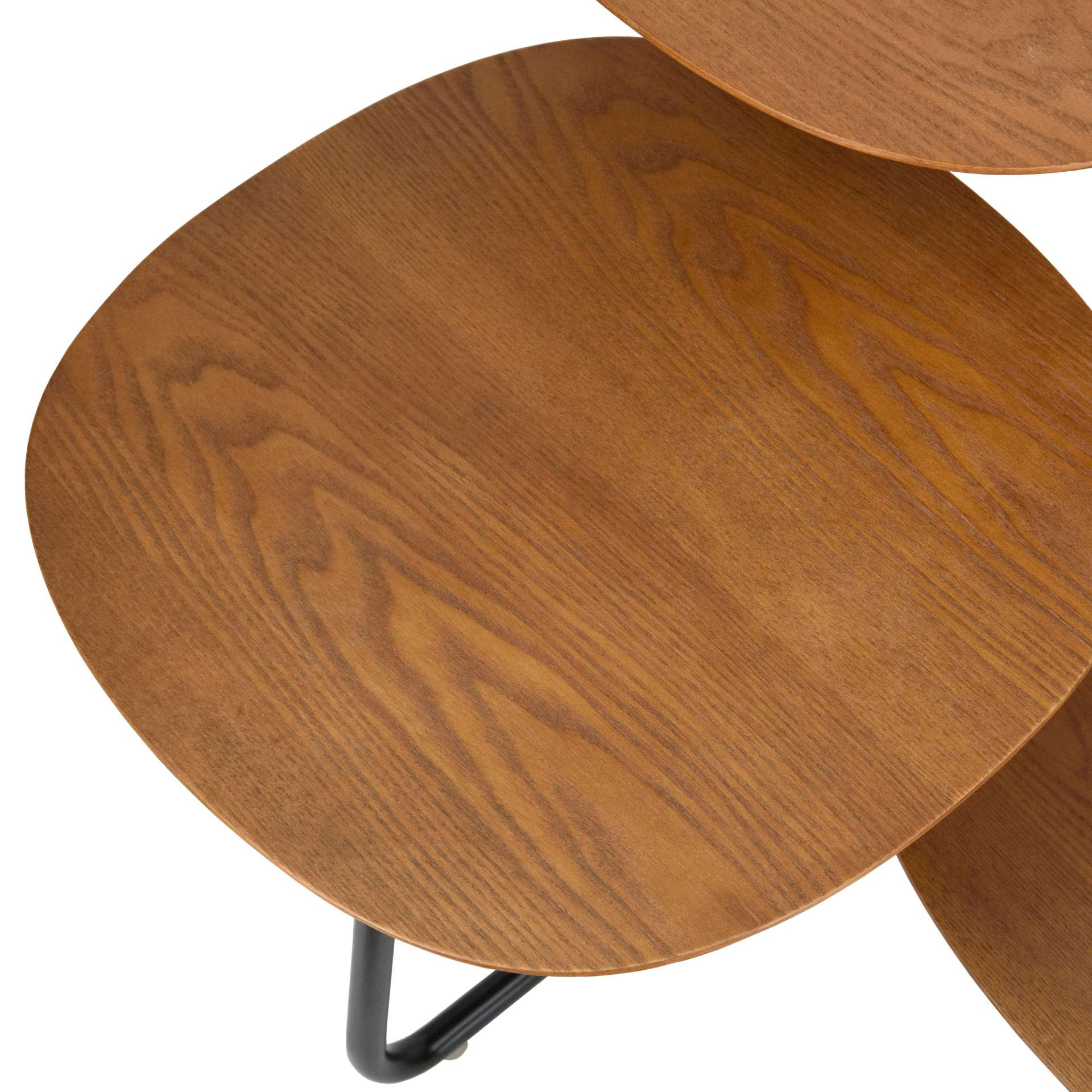 LeisureMod Hazelton Multi-Top End Tables with Manufactured Wood Top and Powder Coated Steel Frame - Image 33