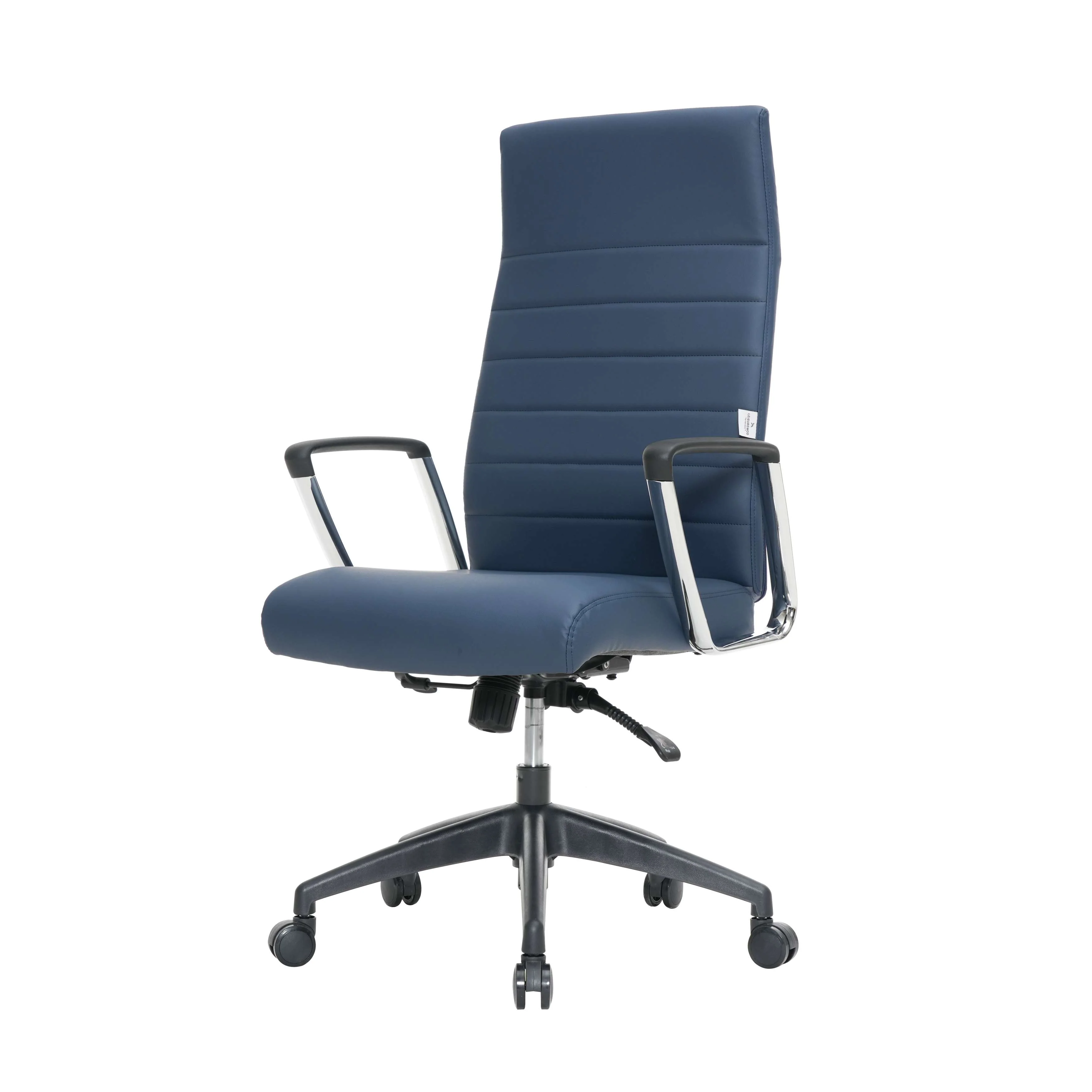 LeisureMod Hilton Modern High-Back Leather Office Chair - Image 10