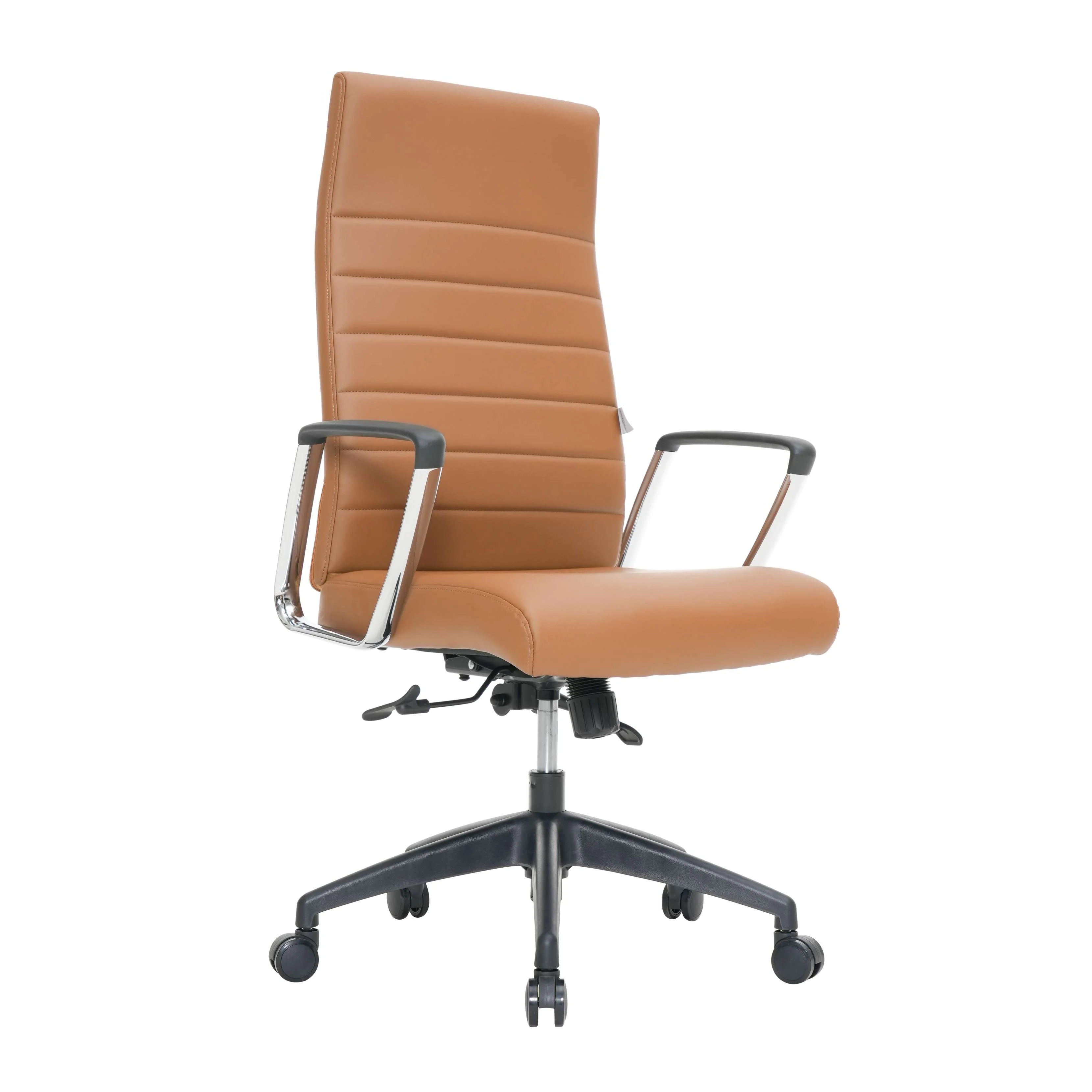 LeisureMod Hilton Modern High-Back Leather Office Chair - Image 33