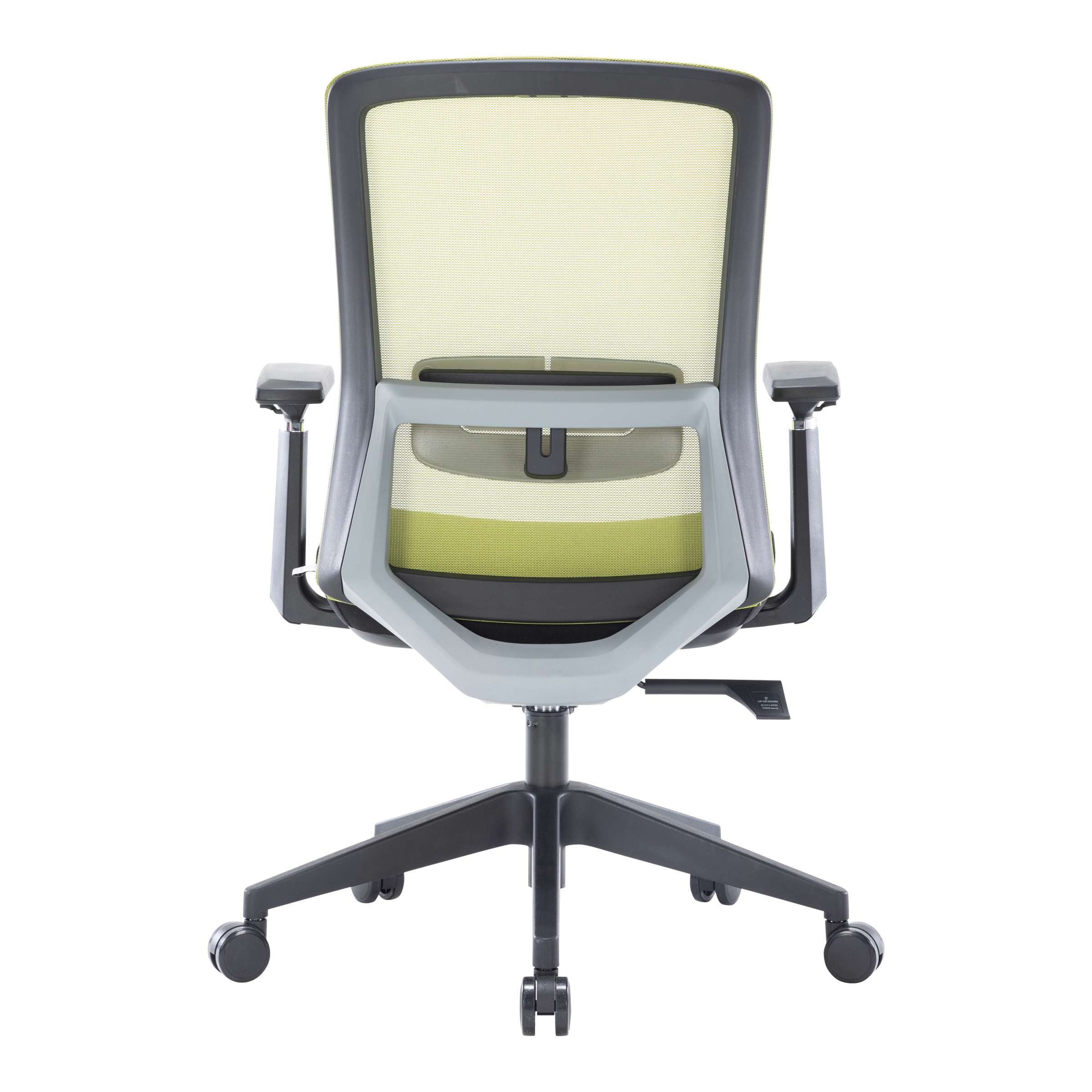 LeisureMod Ingram Modern  Office Task Chair with adjustable armrests - Image 11