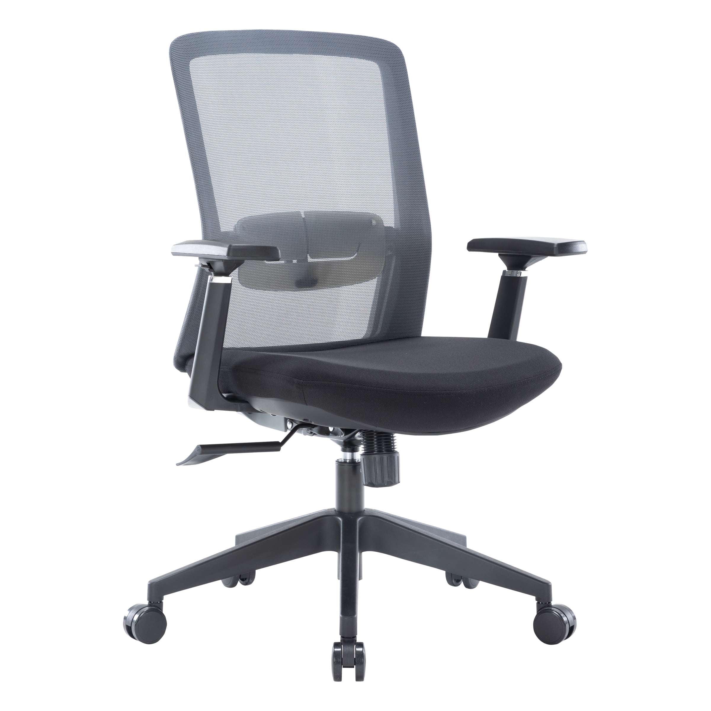 LeisureMod Ingram Modern  Office Task Chair with adjustable armrests - Image 15