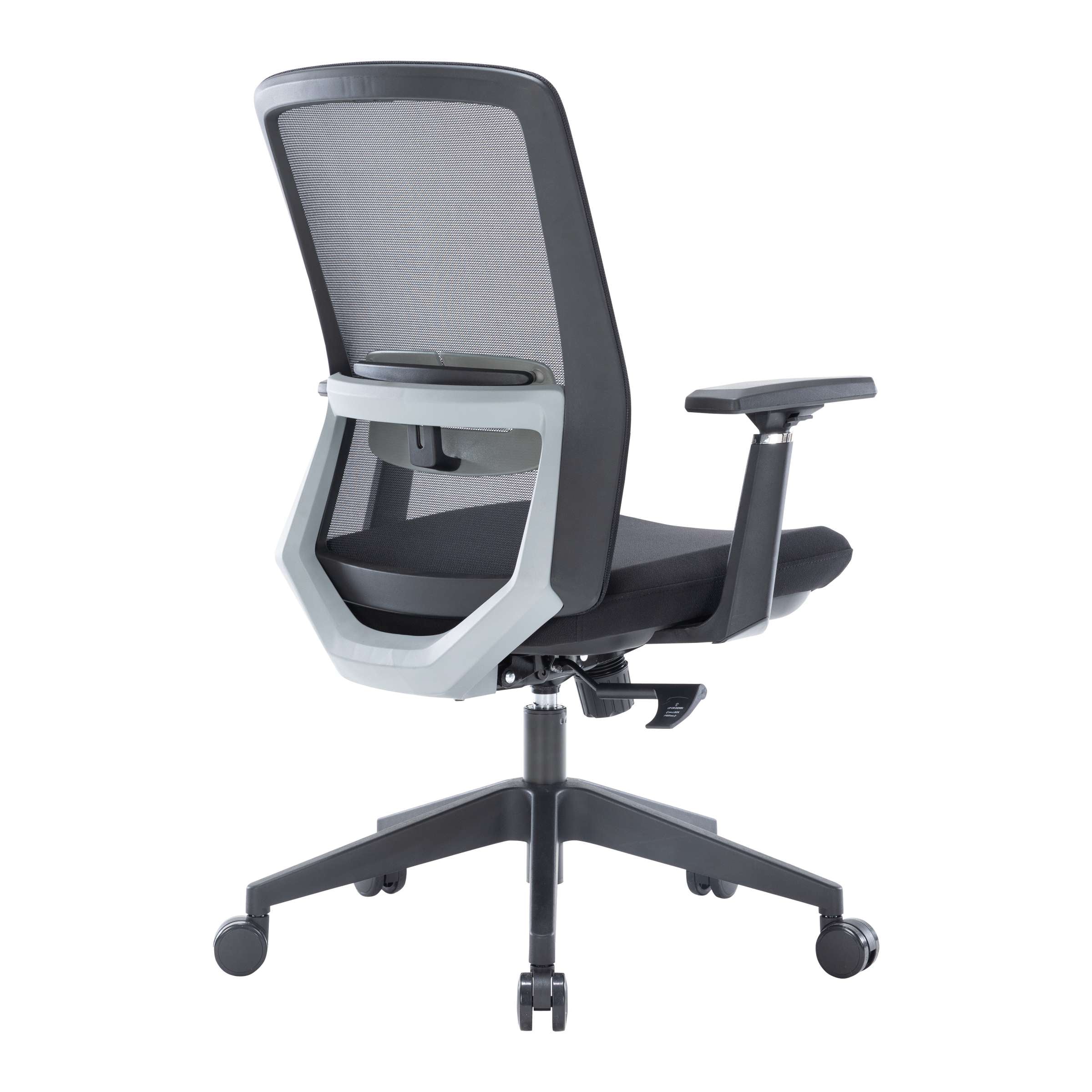 LeisureMod Ingram Modern  Office Task Chair with adjustable armrests - Image 4