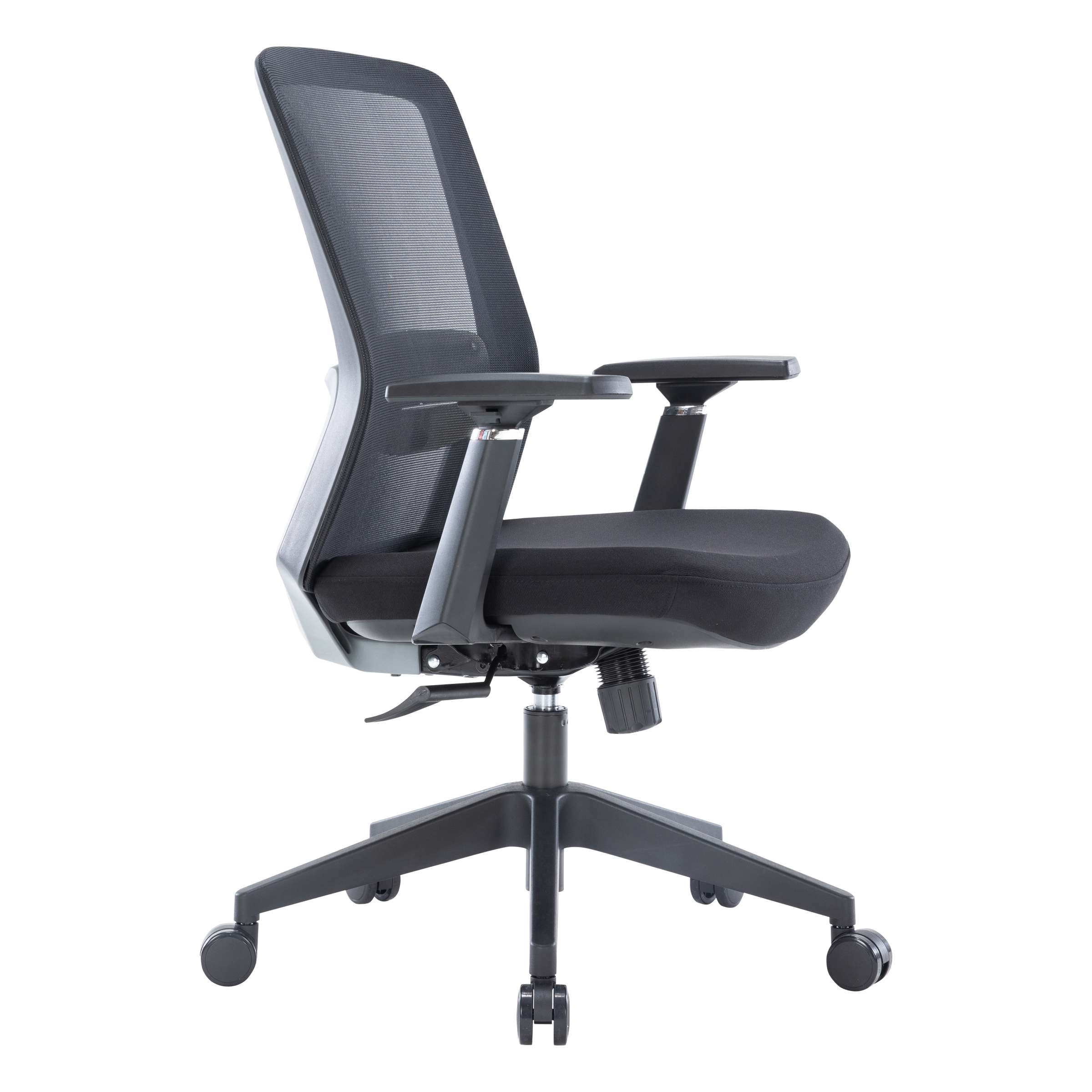 LeisureMod Ingram Modern  Office Task Chair with adjustable armrests - Image 5