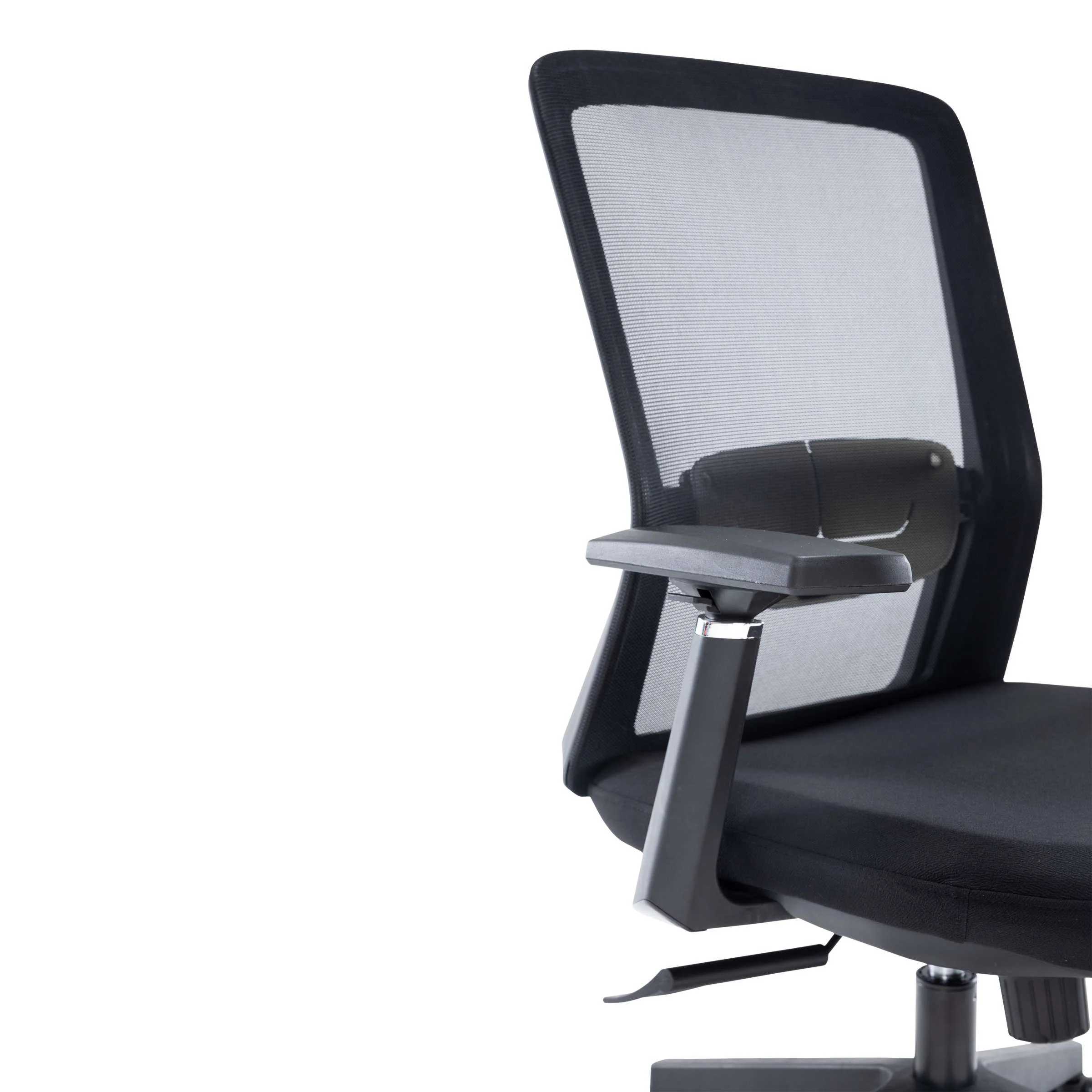 LeisureMod Ingram Modern  Office Task Chair with adjustable armrests - Image 6
