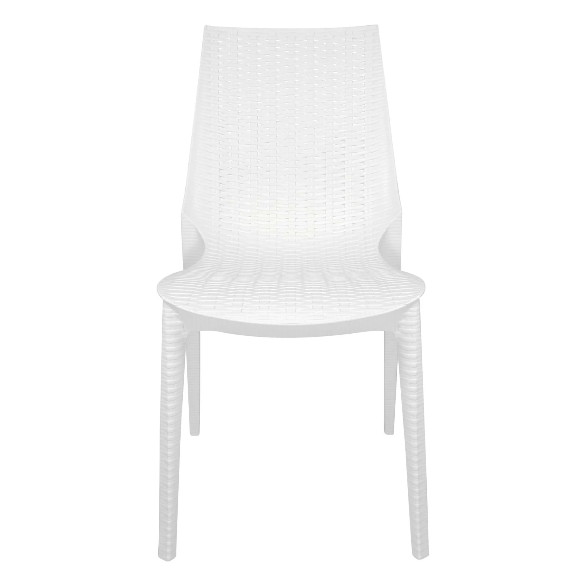 LeisureMod Kent Mid-Century 7-Piece Rectangular Outdoor Dining Set with 4 Side Chairs and 2 Armchairs - Image 39