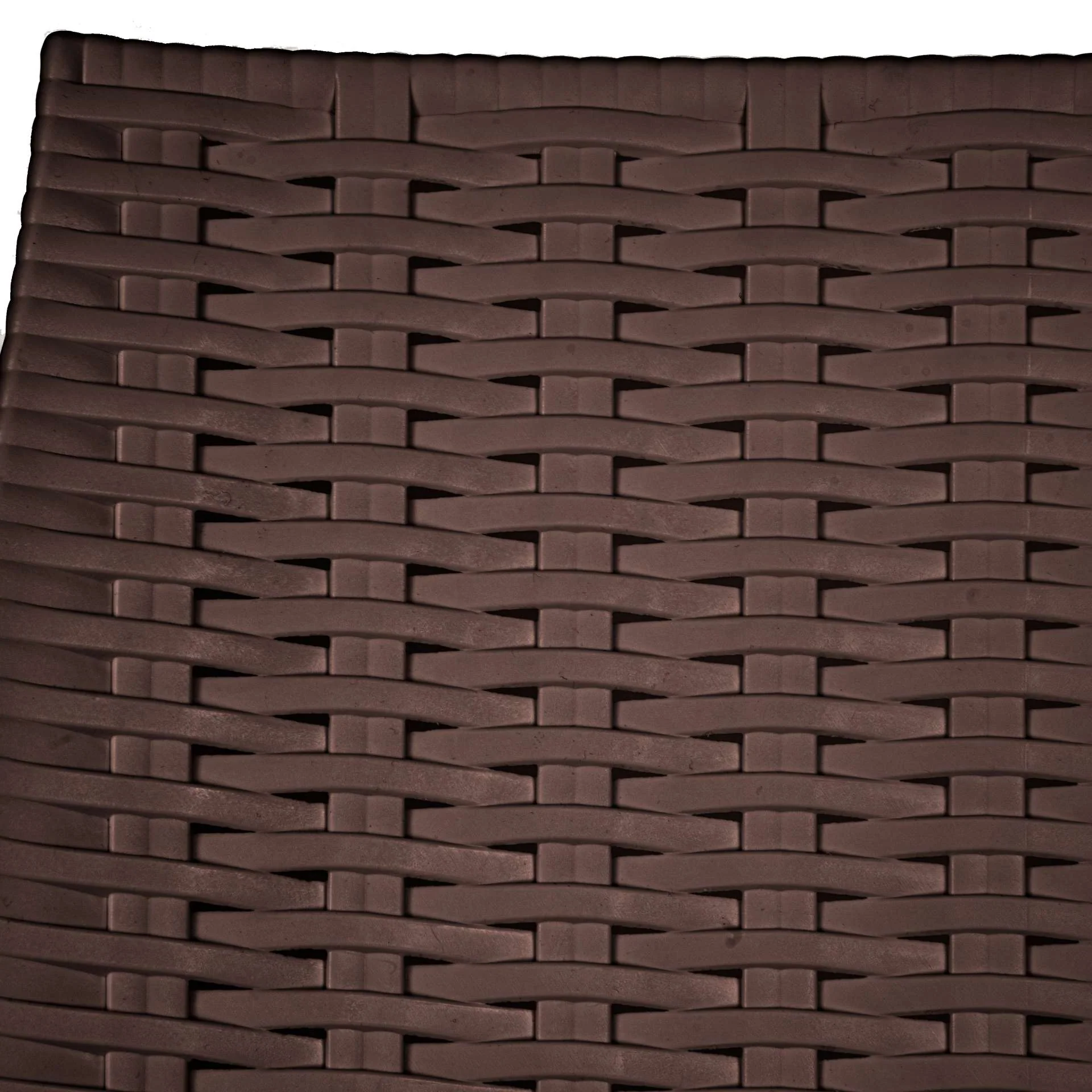 LeisureMod Kent Outdoor Patio Plastic Dining Arm Chair - KCA21BR - Image 7