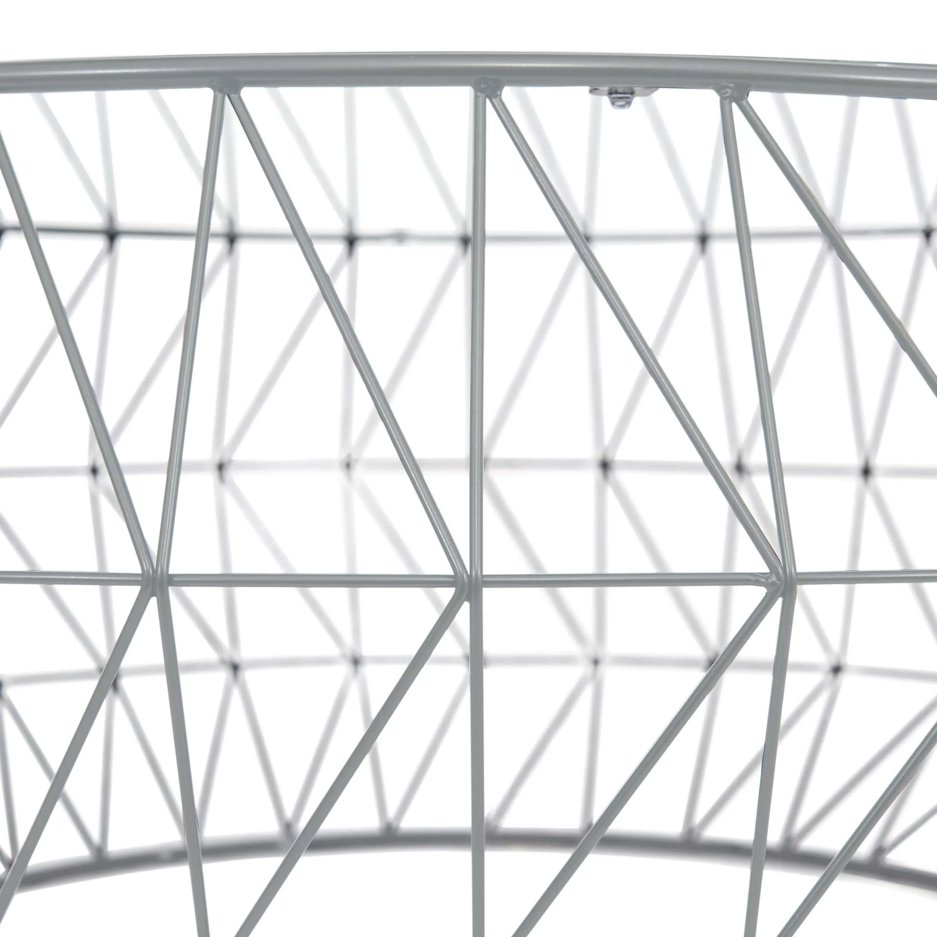 LeisureMod Malibu Modern Round Glass Top Coffee Table With Metal Base - Image 24