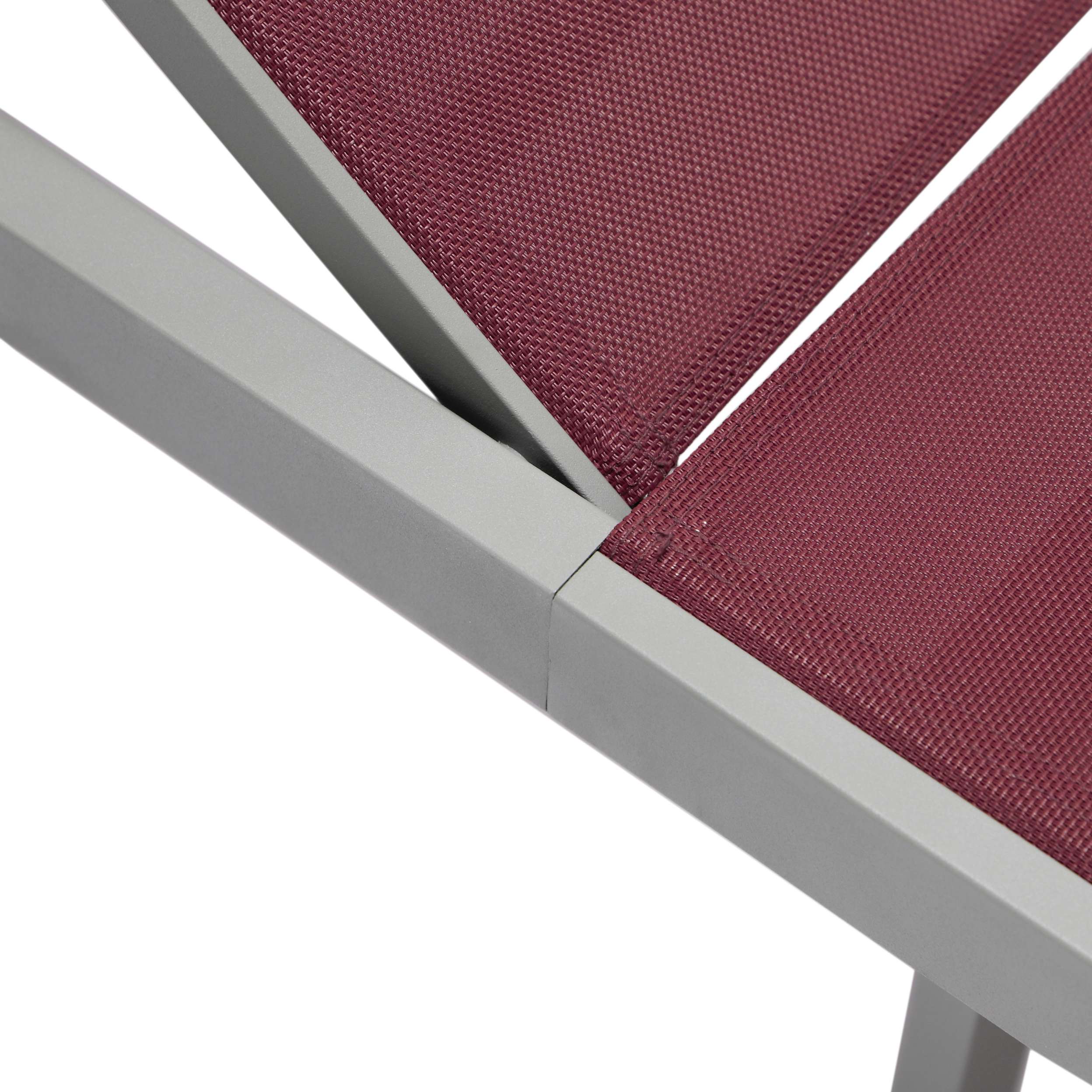 LeisureMod Marlin Modern Aluminum Outdoor Patio Chaise Lounge Chair Set of 2 - MLGRCF21-77BL2 - Image 34