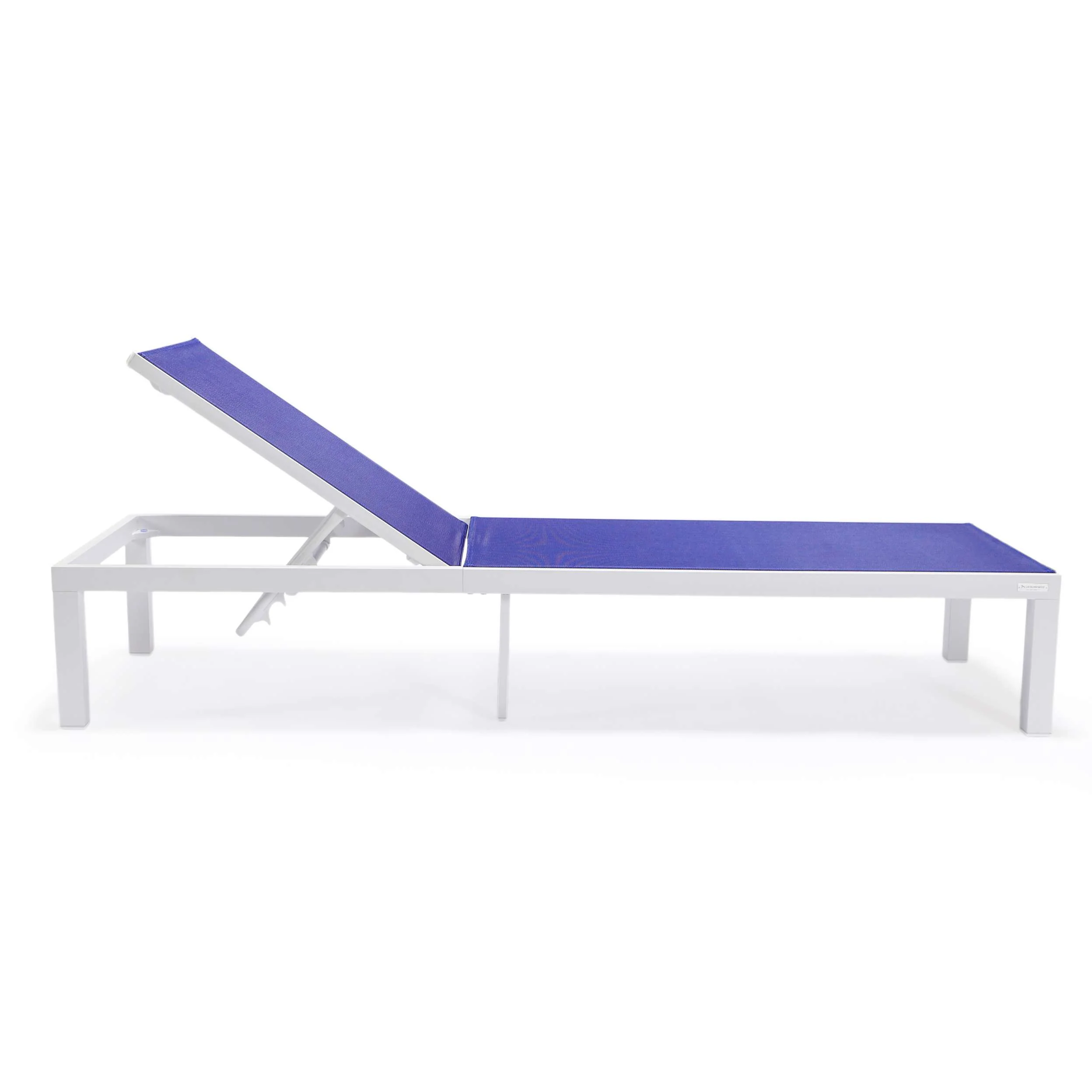 LeisureMod Marlin Modern Aluminum Outdoor Patio Chaise Lounge Chair Set of 2 - MLWCF21-77BL2 - Image 113
