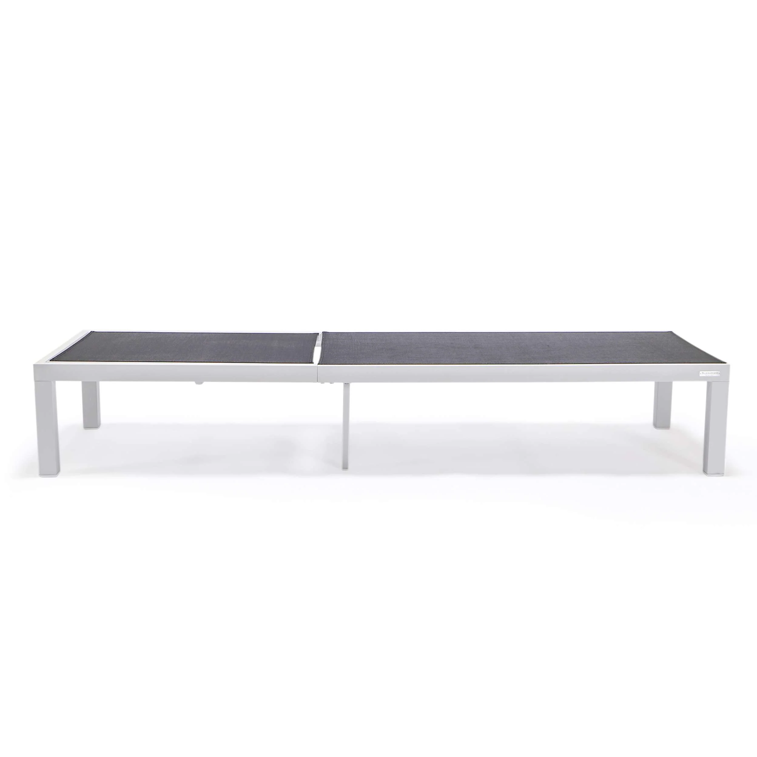 LeisureMod Marlin Modern Aluminum Outdoor Patio Chaise Lounge Chair Set of 2 - MLWCF21-77BL2 - Image 7