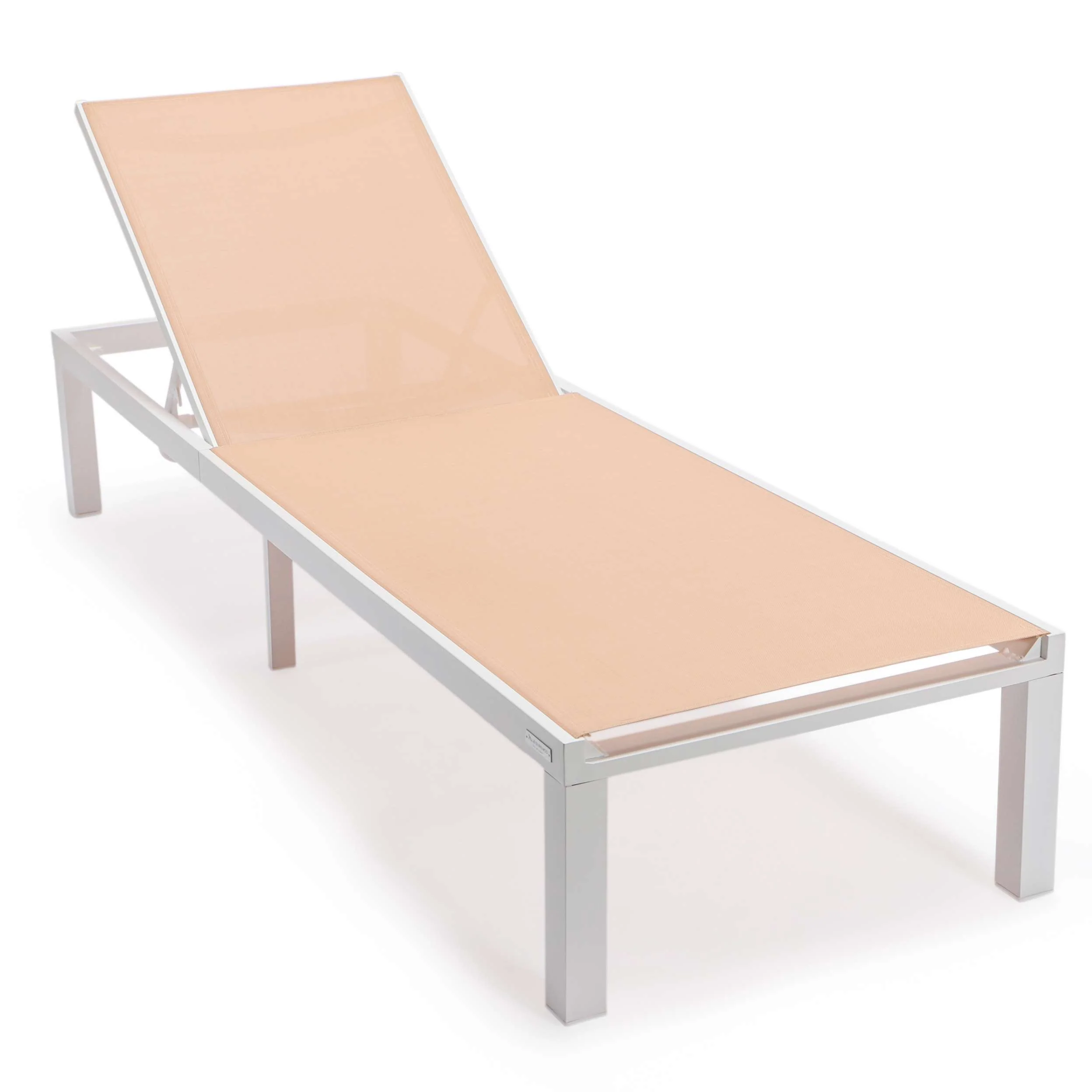 LeisureMod Marlin Modern Aluminum Outdoor Patio Chaise Lounge Chair Set of 2 - MLWCF21-77BL2 - Image 94