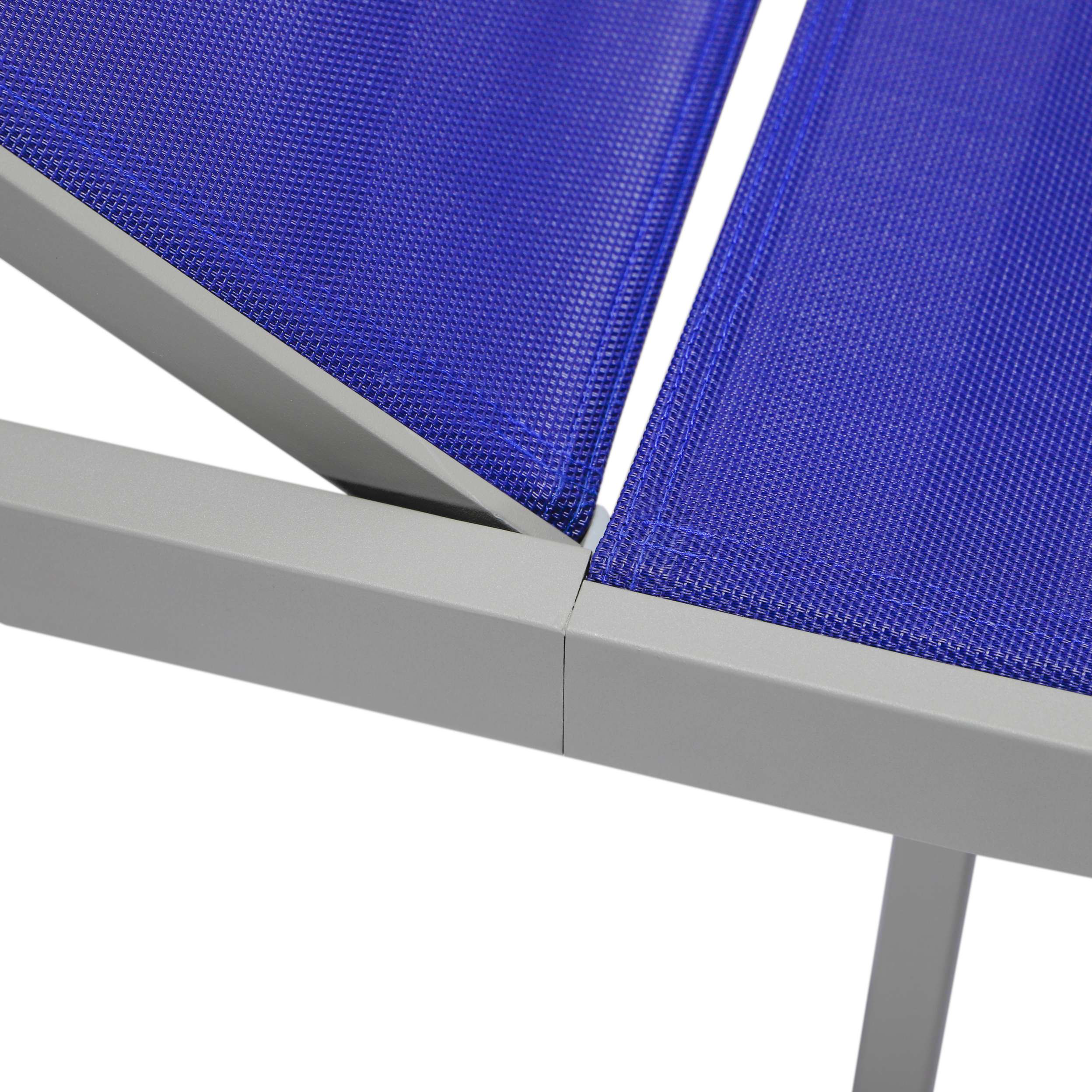 LeisureMod Marlin Modern Grey Aluminum Outdoor Patio Chaise Lounge Chair - MLGRCF21-77BL - Image 126