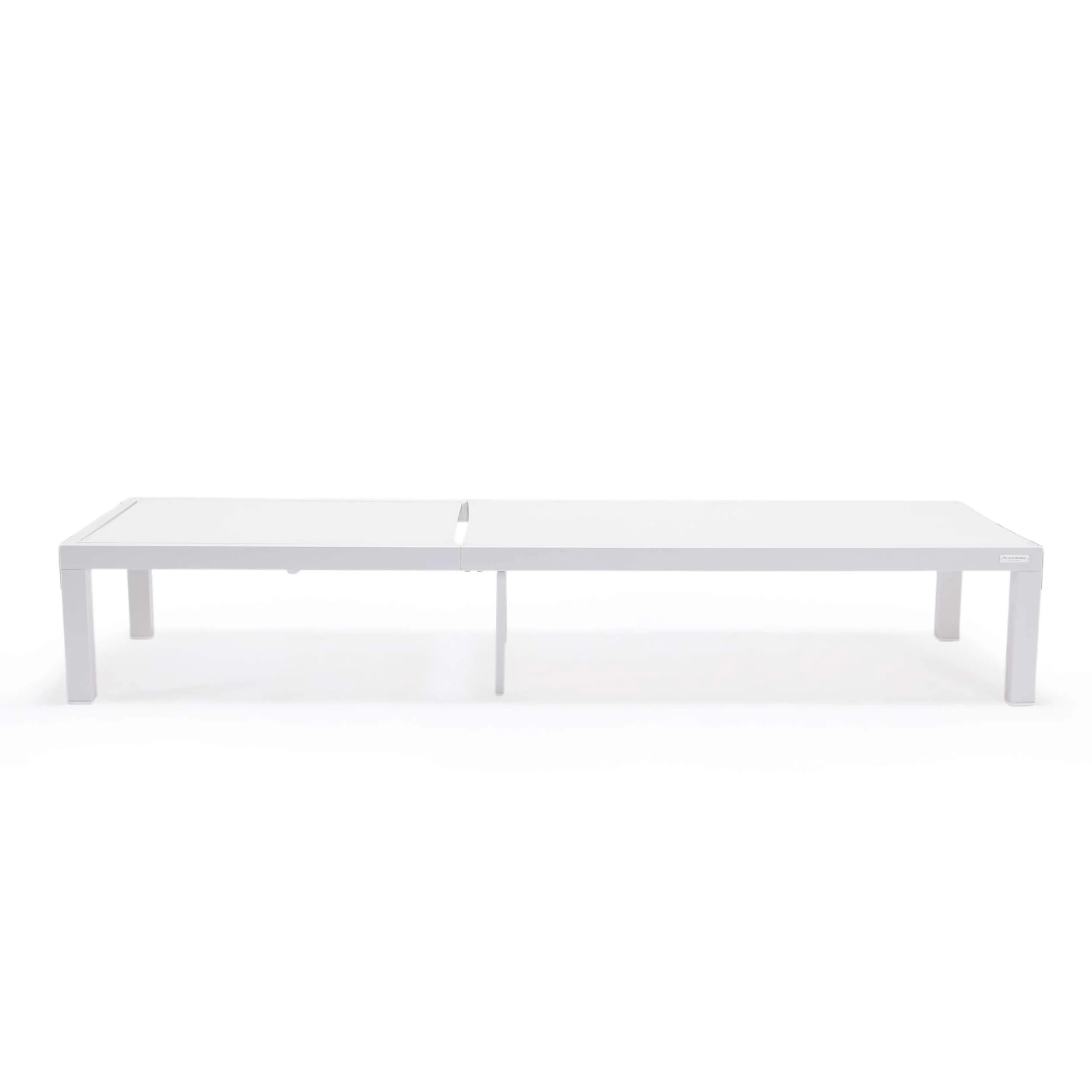 LeisureMod Marlin Modern White Aluminum Outdoor Patio Chaise Lounge Chair - MLWCF21-77BL - Image 132